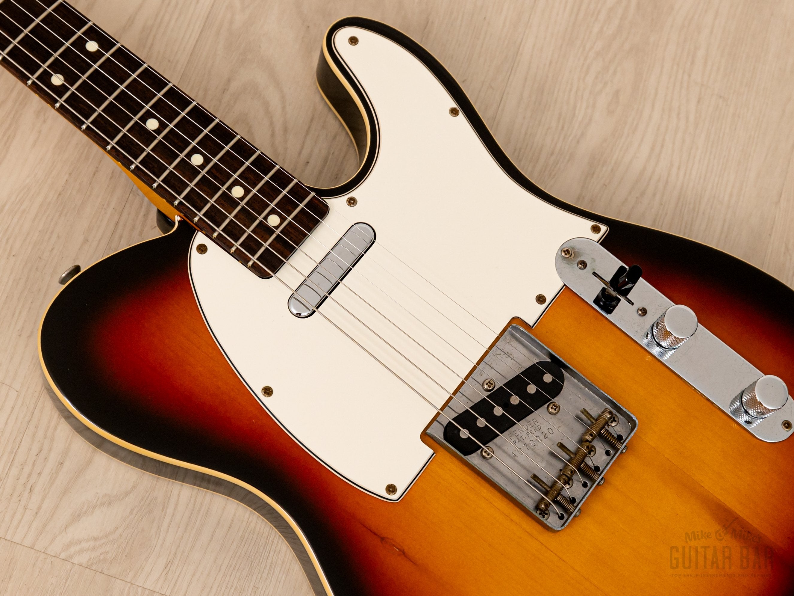 1990s Fender Telecaster Custom '62 Vintage Reissue TL62B-80 Sunburst, Japan MIJ