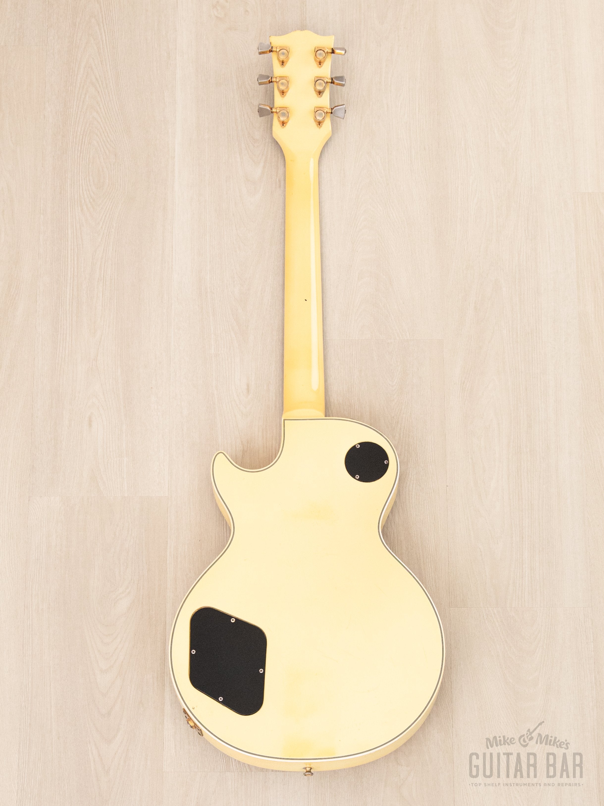 1974 Gibson Les Paul Custom Vintage Guitar Alpine White w/ Case, Randy Rhoads