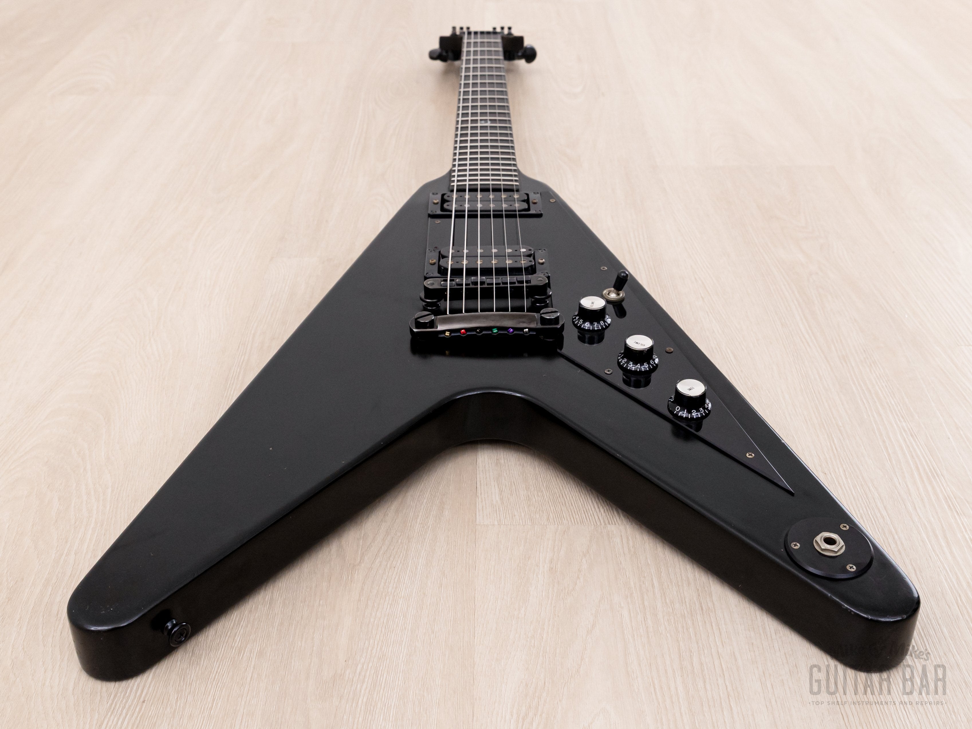 2000 Gibson Flying V Gothic Flat Black w/ Case