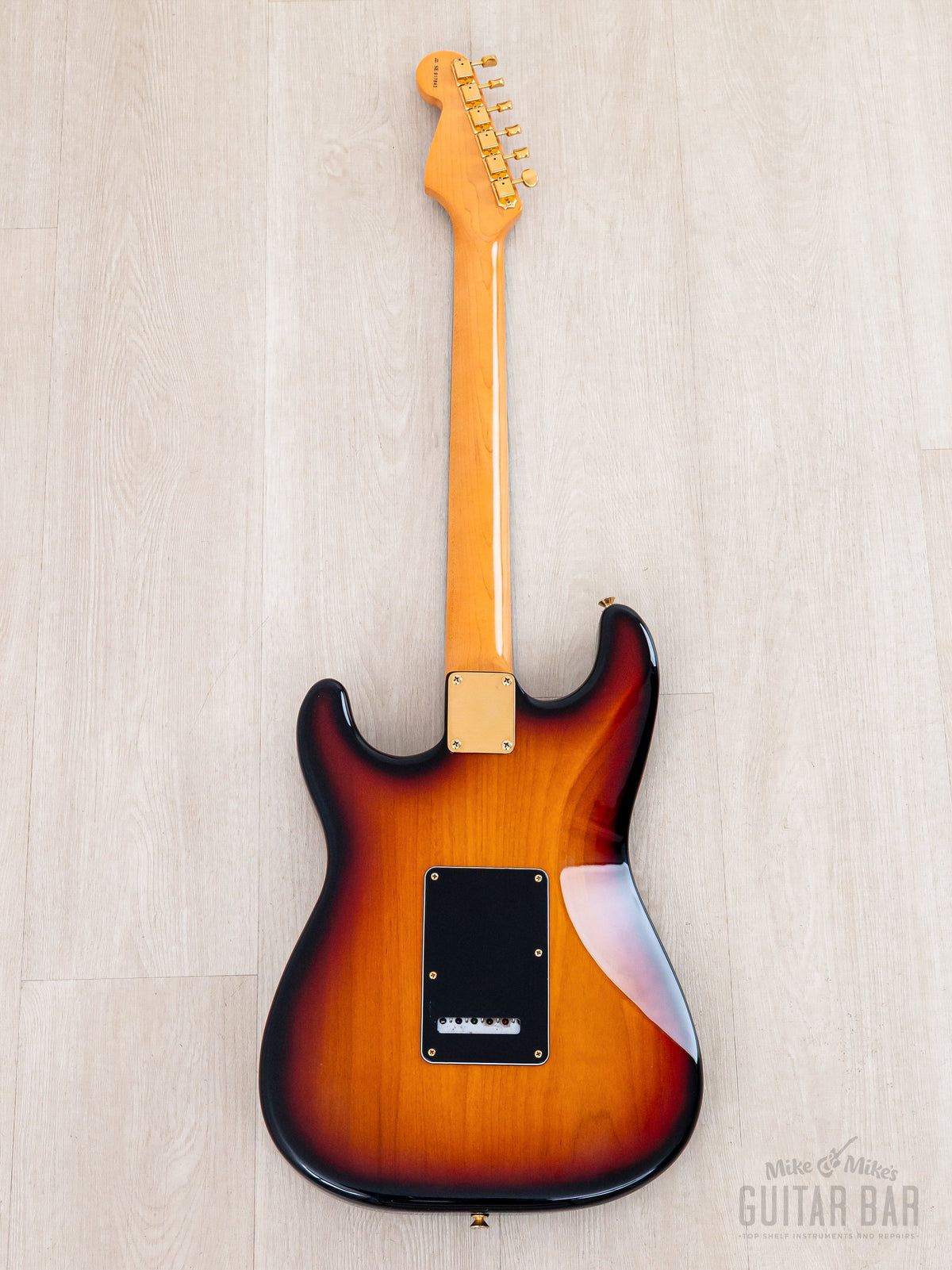Full back view of 1993 Fender SRV Stratocaster