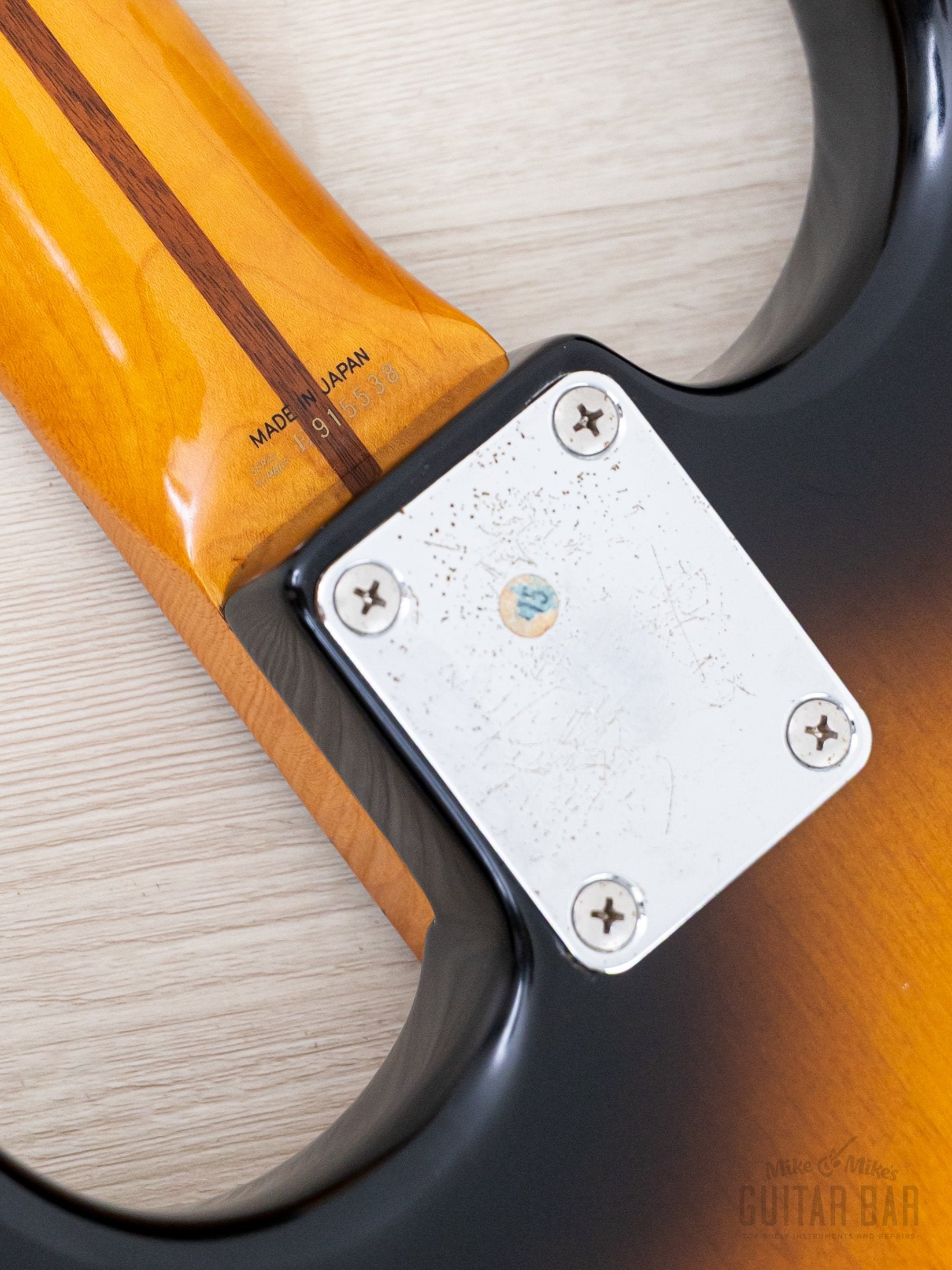 1987 Fender '57 Stratocaster ST57-115 Sunburst Lacquer w/ USA Pickups