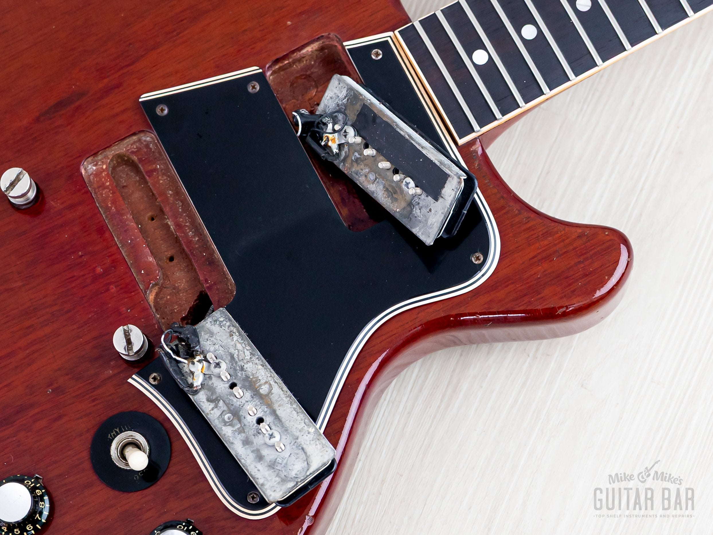 1960 Gibson Les Paul Special Double Cut Vintage Guitar Cherry w/ Case