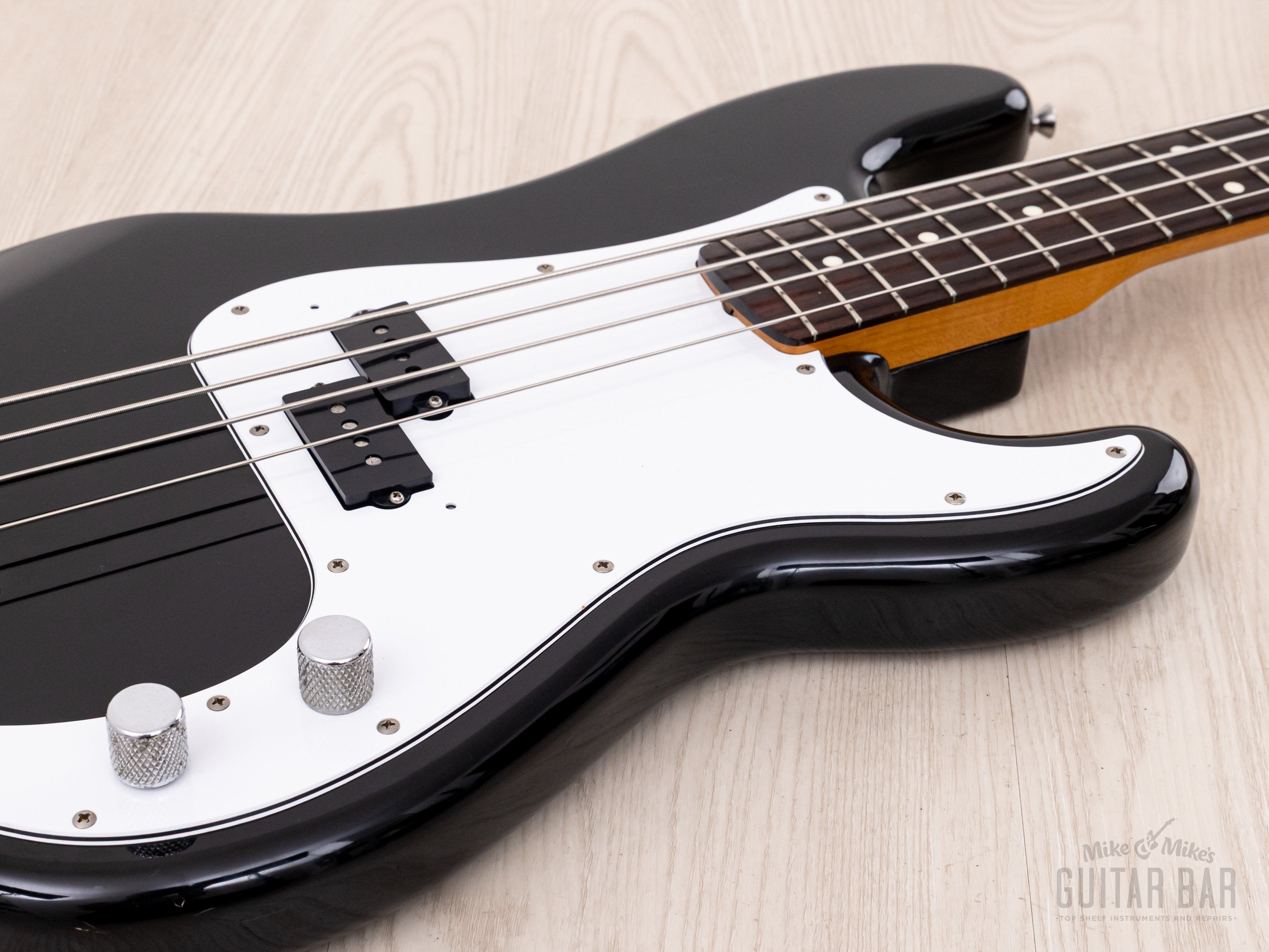 1988 Fender Precision Bass ‘62 Vintage Reissue PB62-55 Black, 100% Original, Japan MIJ Fujigen