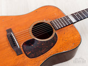 1960 Martin D-18 - soundhole and pickguard