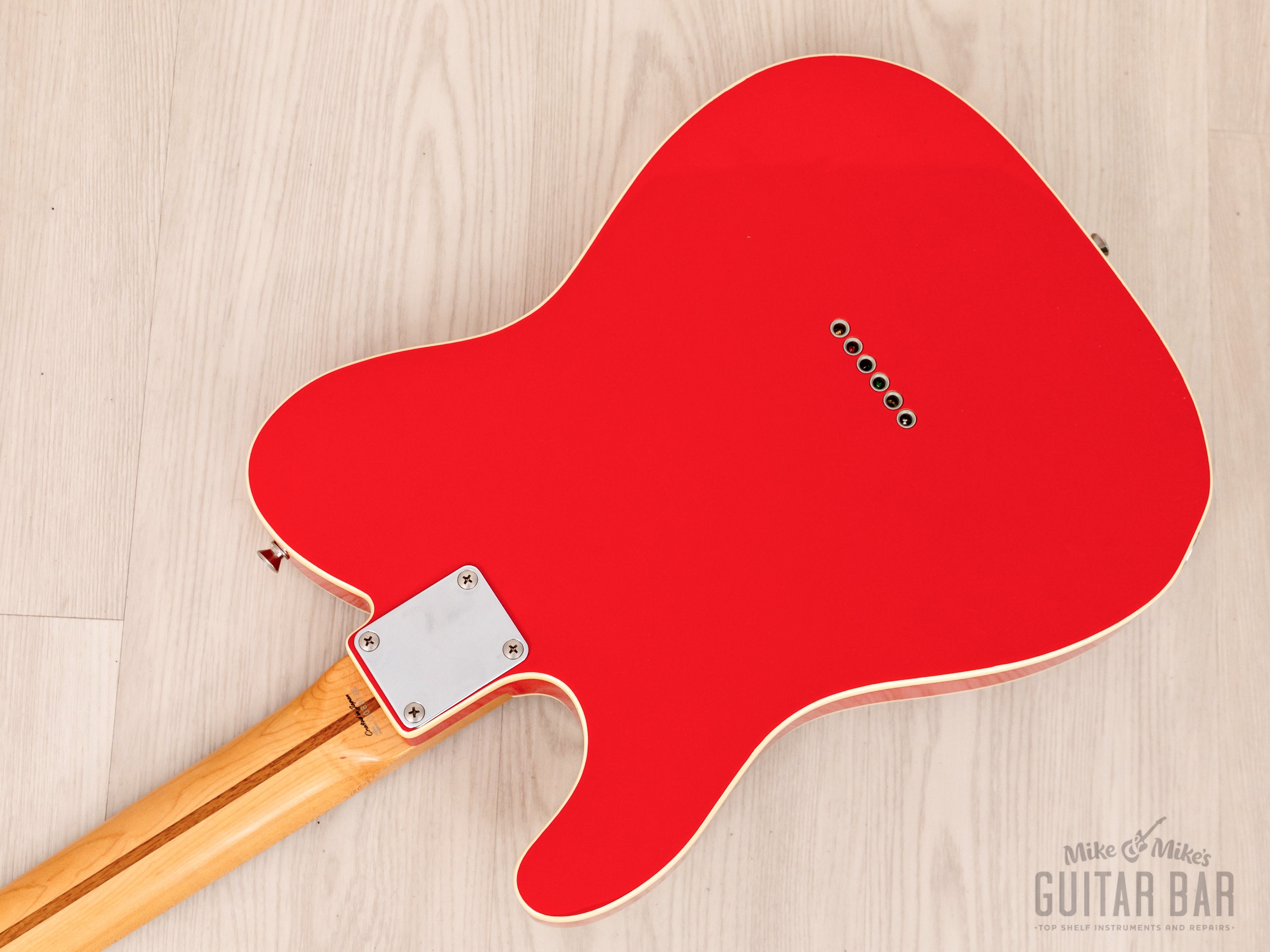 2000 Fender '62 Telecaster Custom Nashville Dr. K TL62B-125DK Fiesta Red w/ B-Bender, Hangtags, Japan CIJ