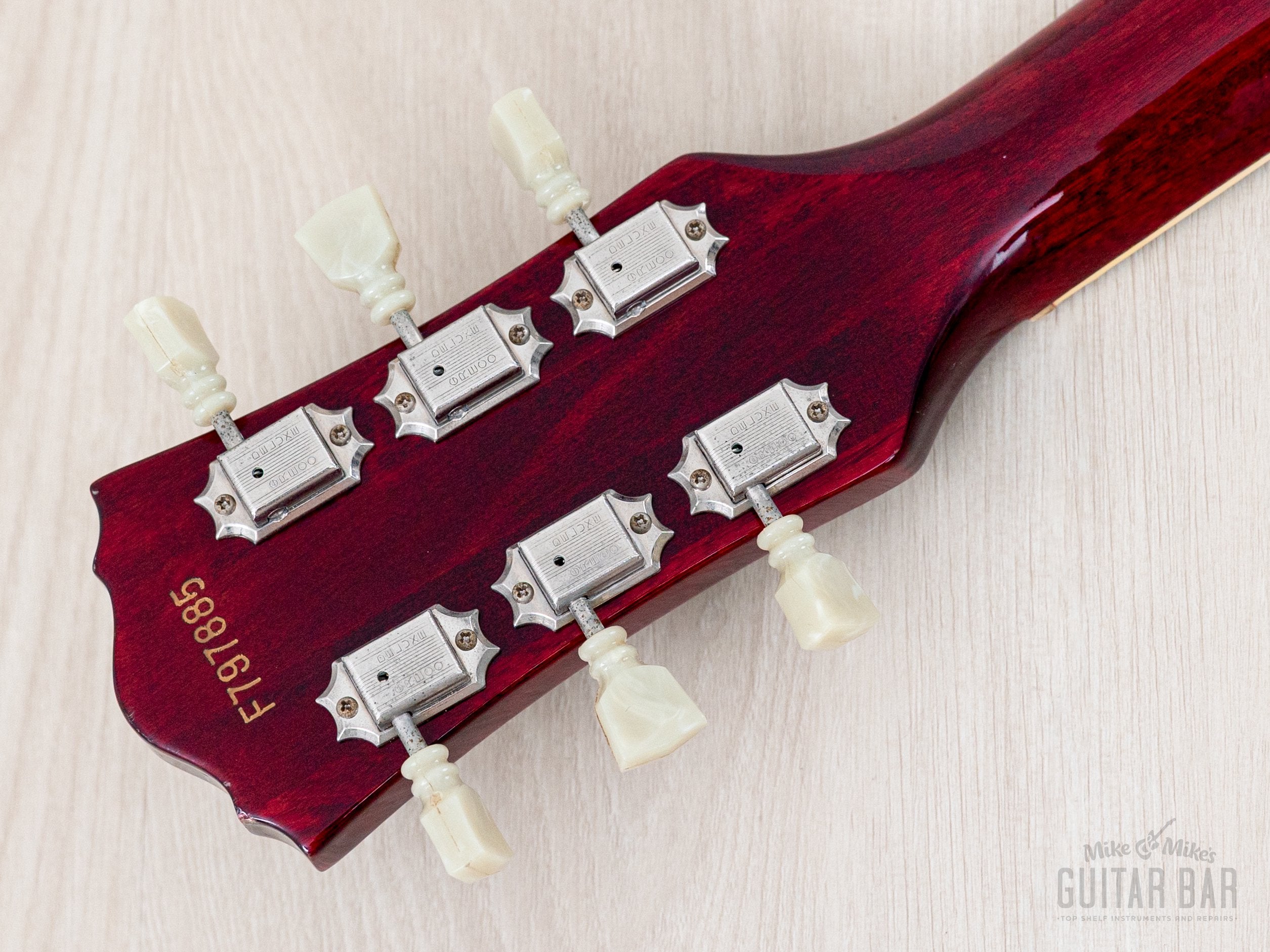 1979 Greco SA-550 Vintage ES Guitar Cherry, Near-Mint w/ Maxon U-1000