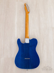 2016 Fender Classic 60s Telecaster Custom Trans Blue, full back view