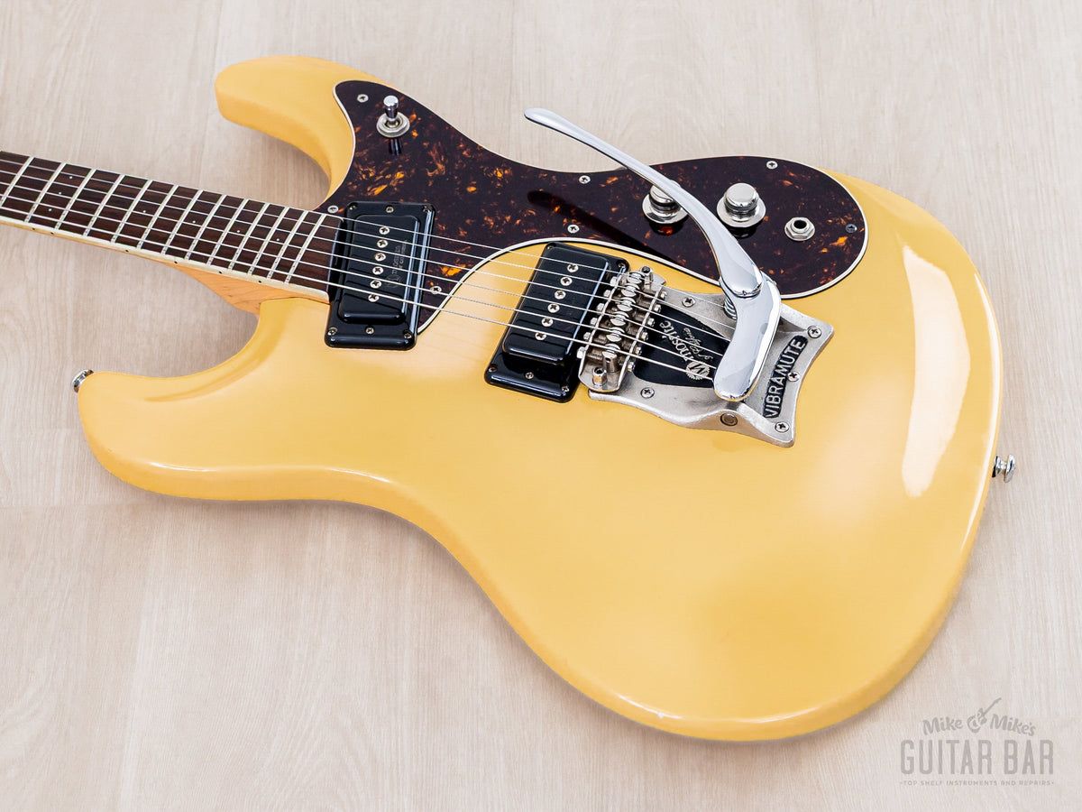 2008 Mosrite '65 PW #60, body and neck angled