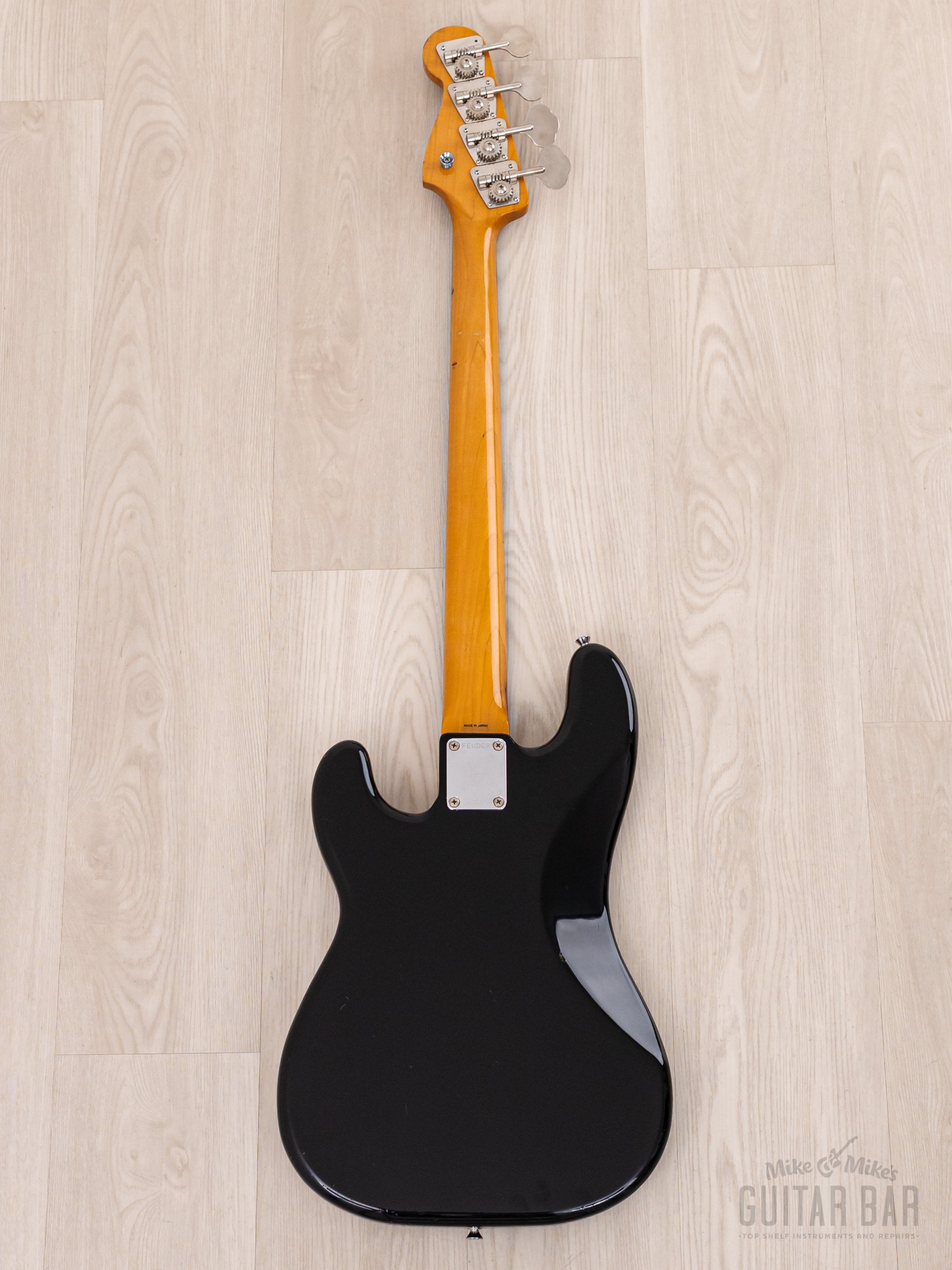 1988 Fender Precision Bass ‘62 Vintage Reissue PB62-55 Black, 100% Original, Japan MIJ Fujigen