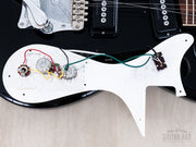 Firstman Mosrite Ventures Model pickguard underside wiring and pots