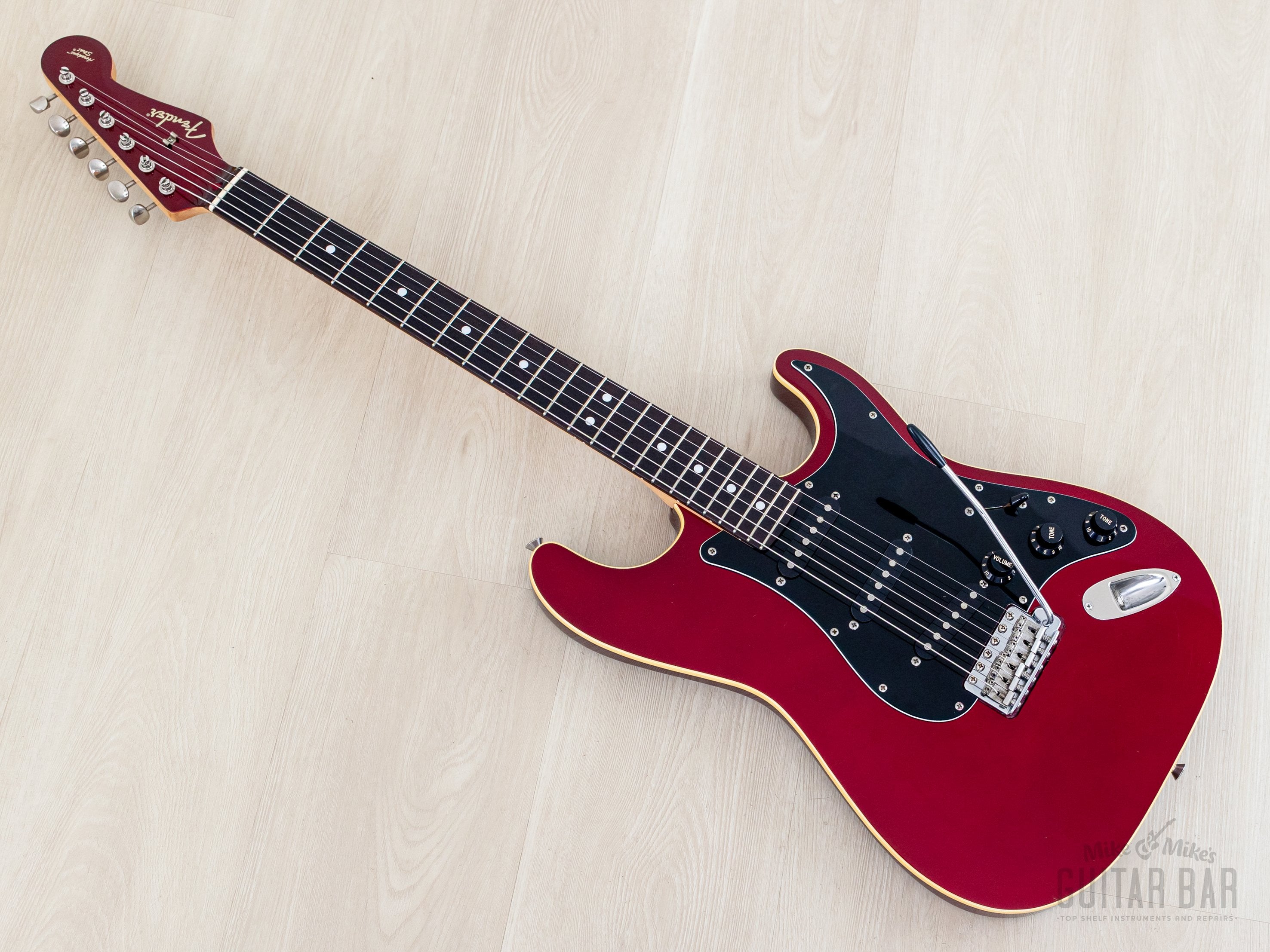 2004 Fender Aerodyne Stratocaster AST-65 Electric Guitar Candy Apple R