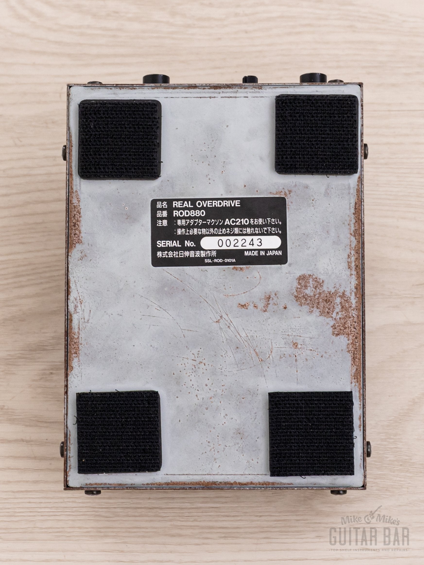 1996 Maxon ROD-880 Overdrive Effects Pedal w/ Box & Power Supply, Ibanez TK999 Tube King