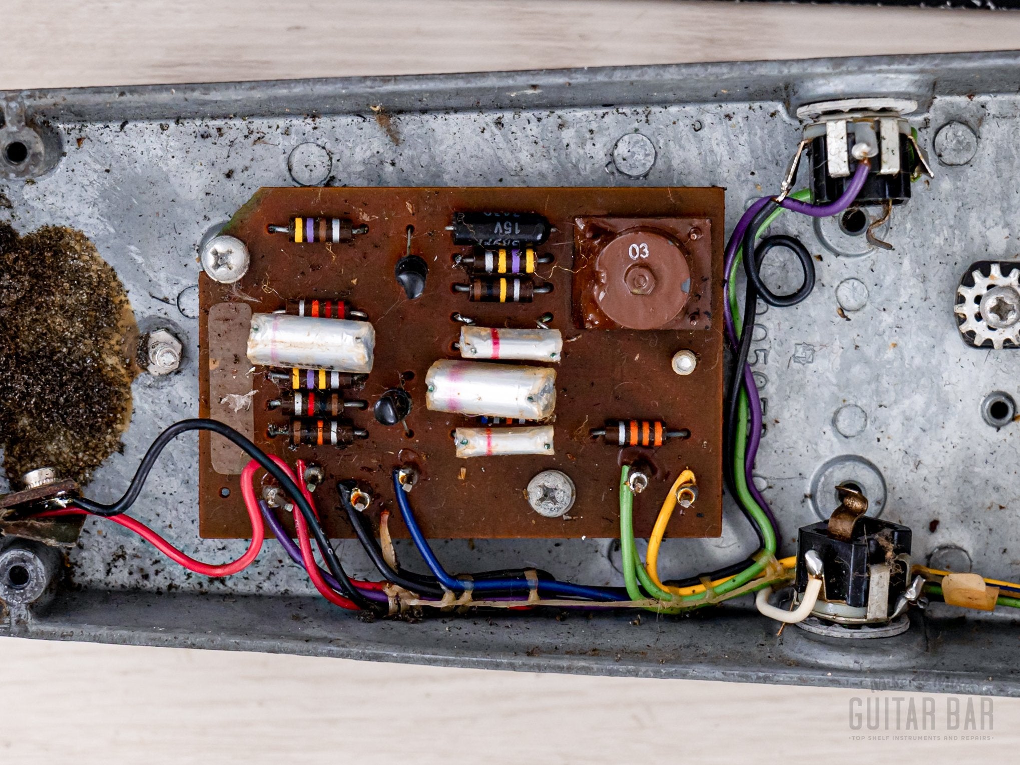1976 Thomas Organ Cry-Baby Wah Model 95-910511 Vintage Pedal, Stack Of Dimes