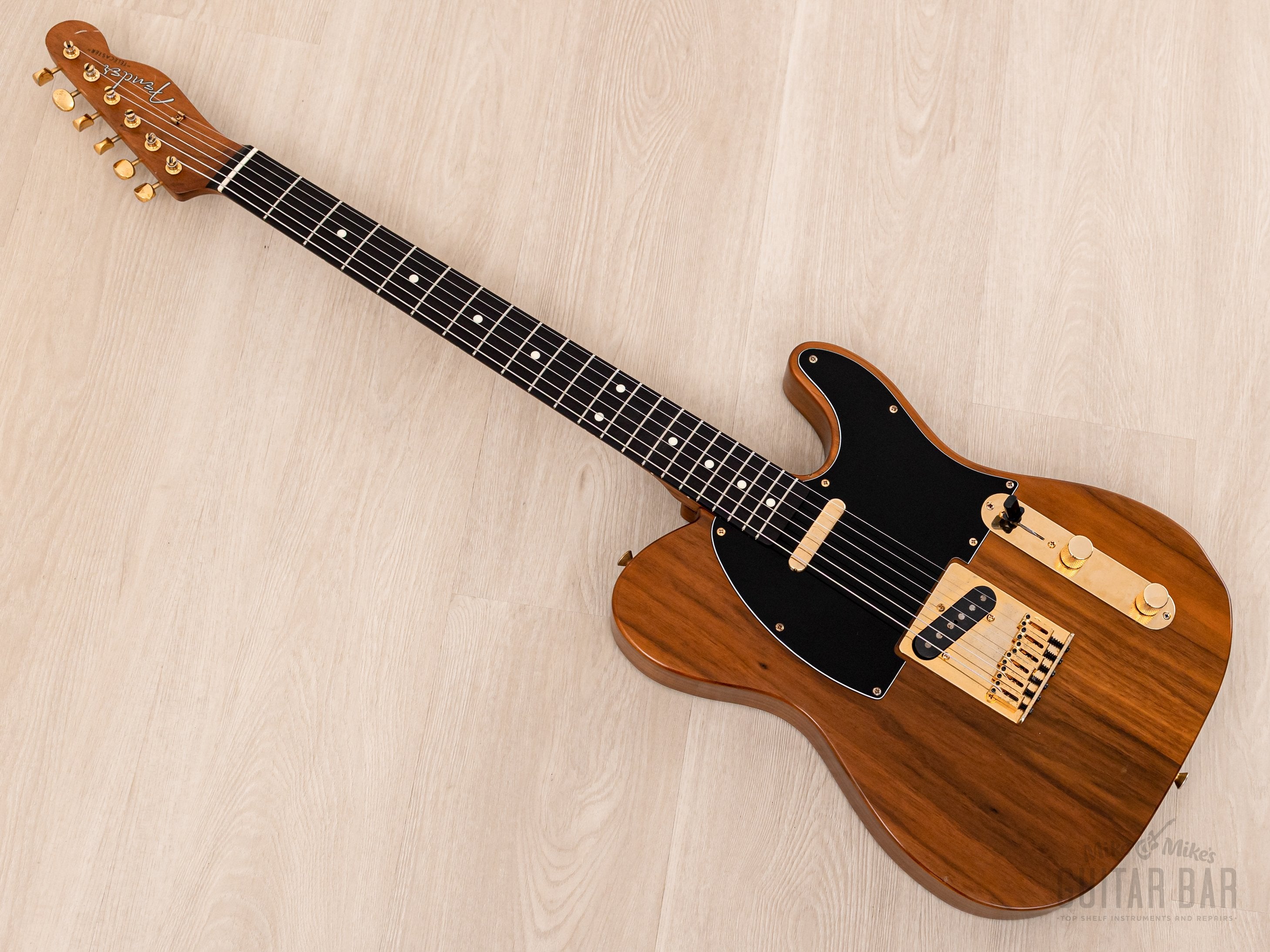 1990 Fender Telecaster TL62-115WAL Walnut, Lacquer Finish, USA Pickups & Gold Hardware w/ Tweed Case, Japan MIJ Fujigen