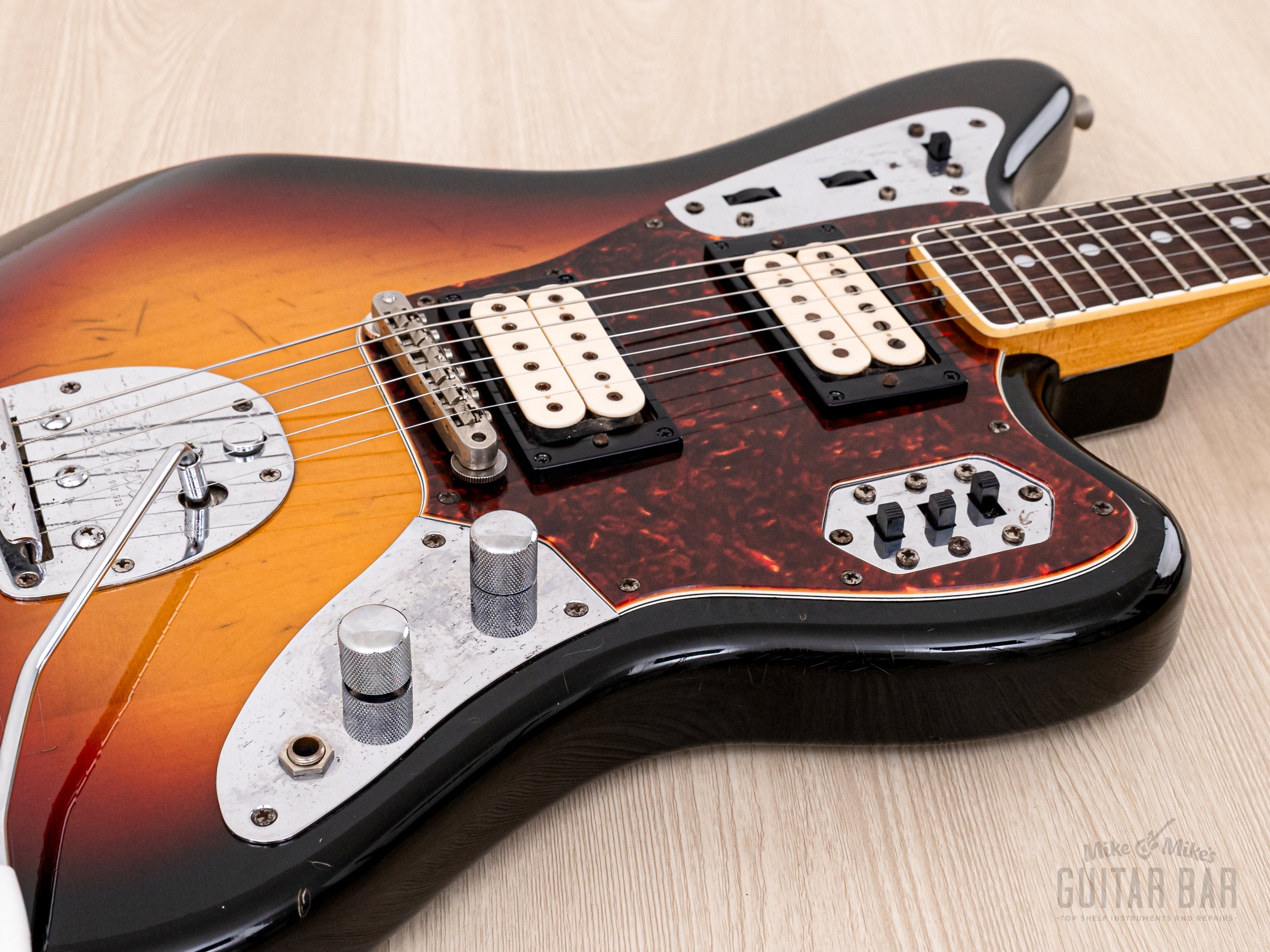 1999 Fender Jaguar HH Kurt Cobain HJG-66KC IV Ikebe Limited Model w/ USA Dimarzio Pickups, Japan CIJ
