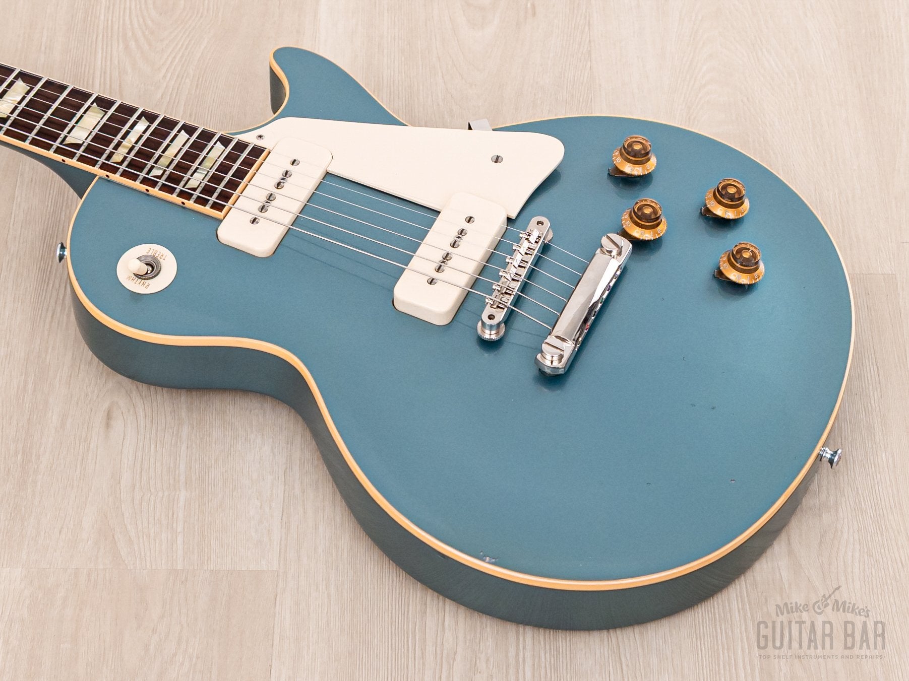 2012 Gibson Custom Shop Historic 1956 Les Paul Standard Pelham Blue R6 w/ Case, COA, Tags