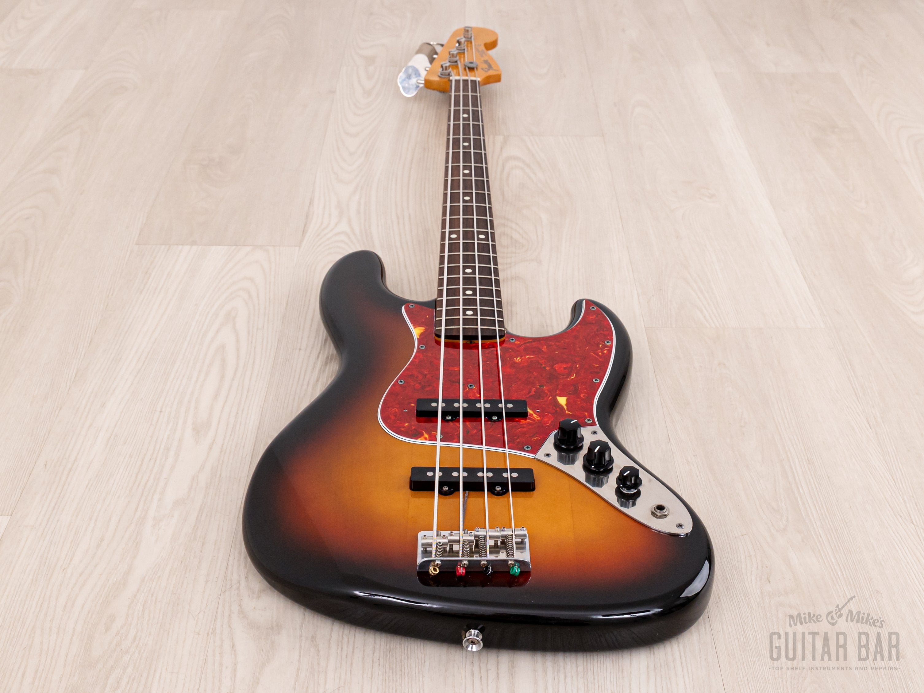 Fender Japan Jazz Bass 1994年製 1994 Fender Jazz Bass '62 Vintage Reissue JB62-58 Sunburst, Japan MIJ