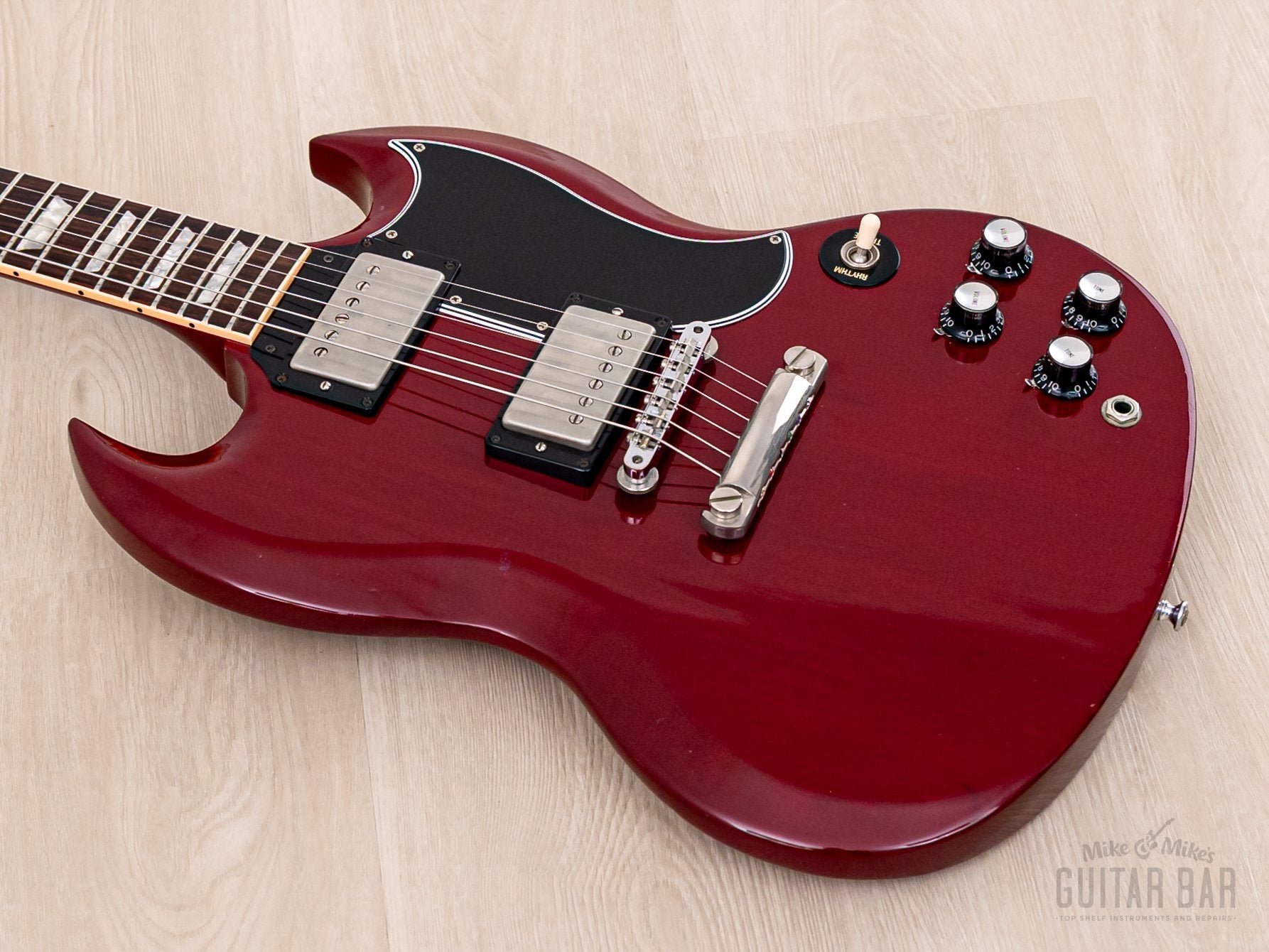 1997 Gibson ‘61 SG Standard Cherry w/ 57 Classic PAFs, Hangtags & Case