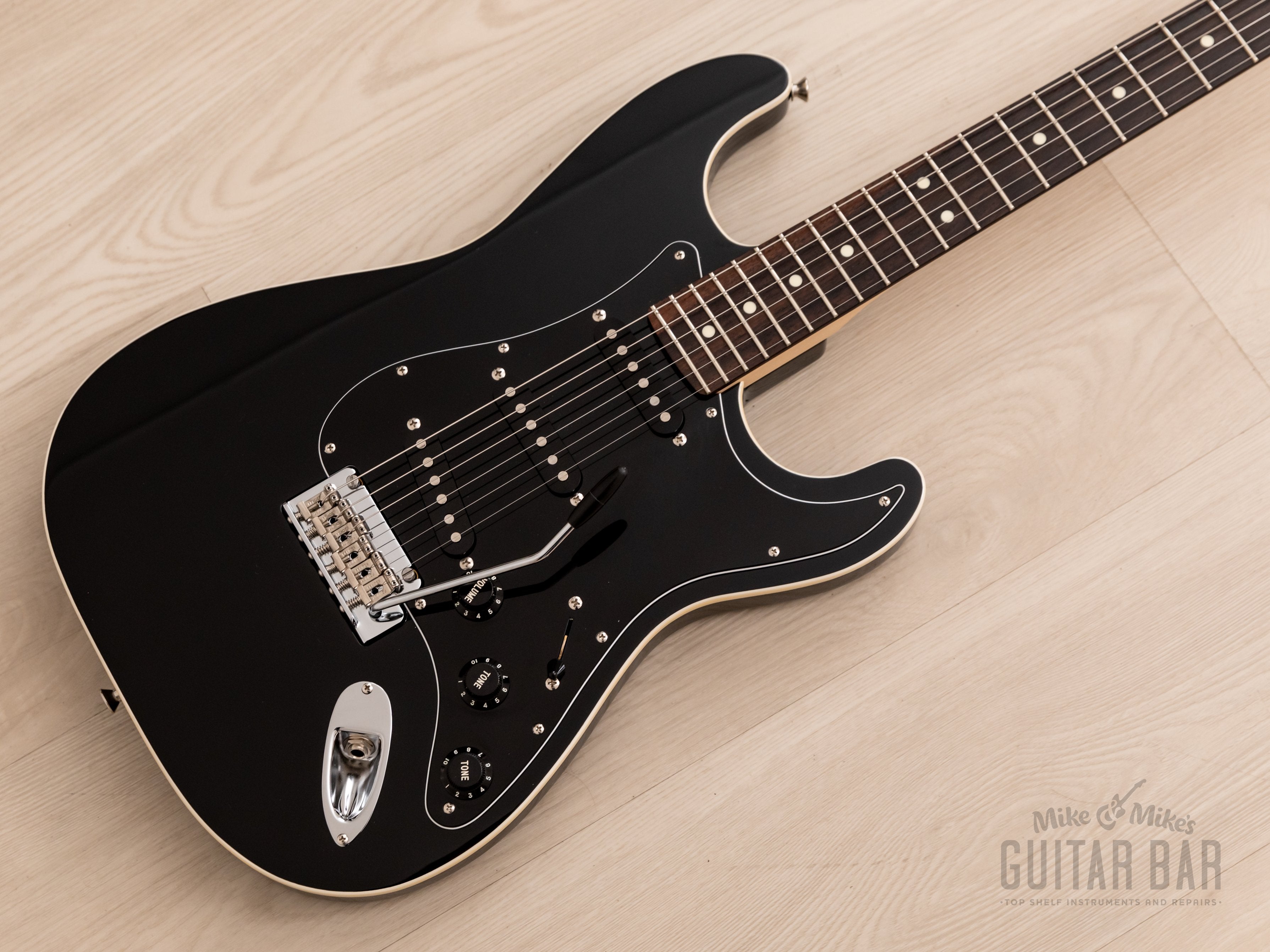 2020 Fender Aerodyne II Stratocaster Black, Japan MIJ – Mike