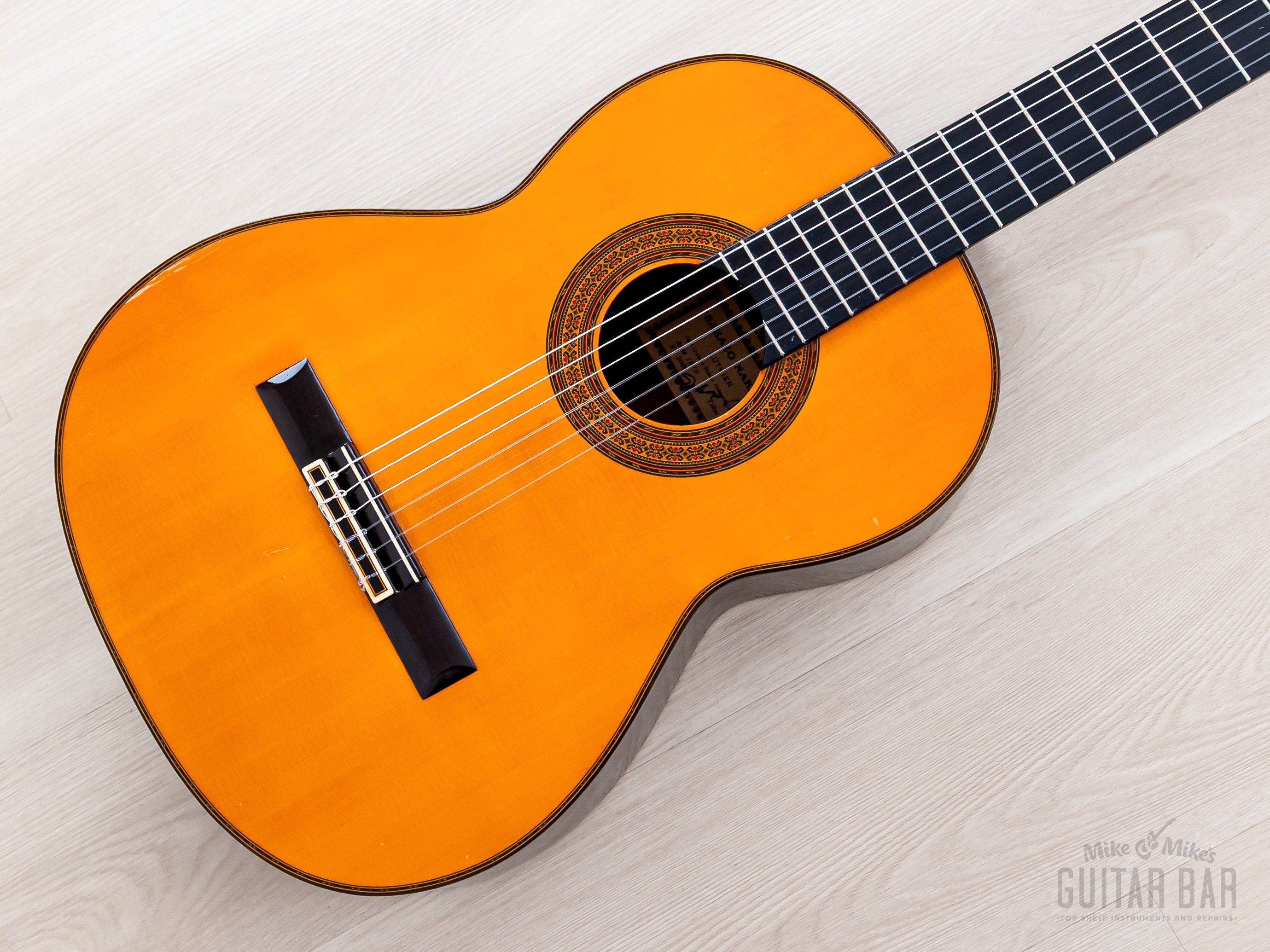 1979 Sakazo Nakade No. 3000 Vintage Classical Guitar, Spruce + Brazili