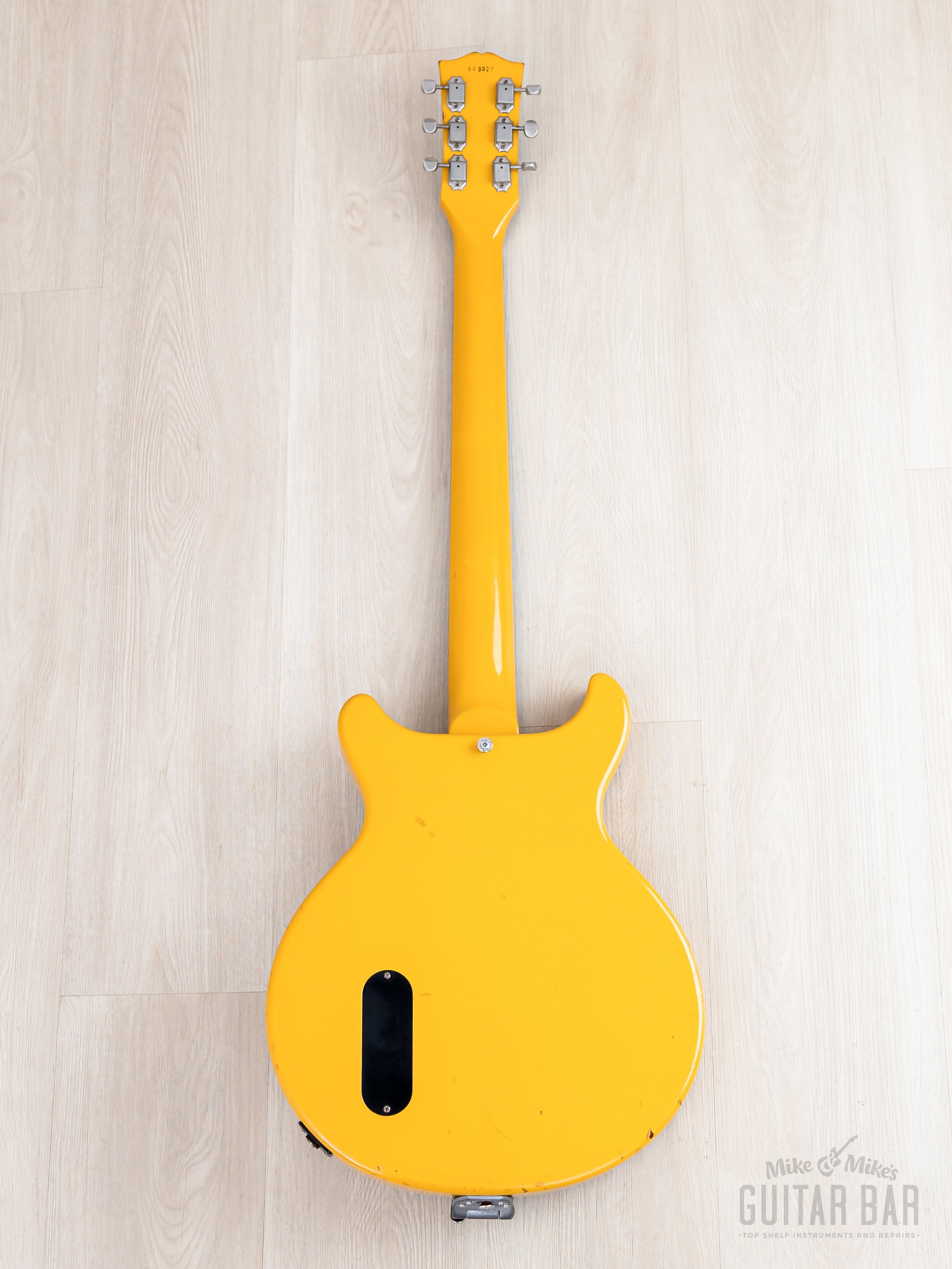 1996 Orville Les Paul Junior Double Cut LPJ-D65 TV Yellow w/ Bigsby B7
