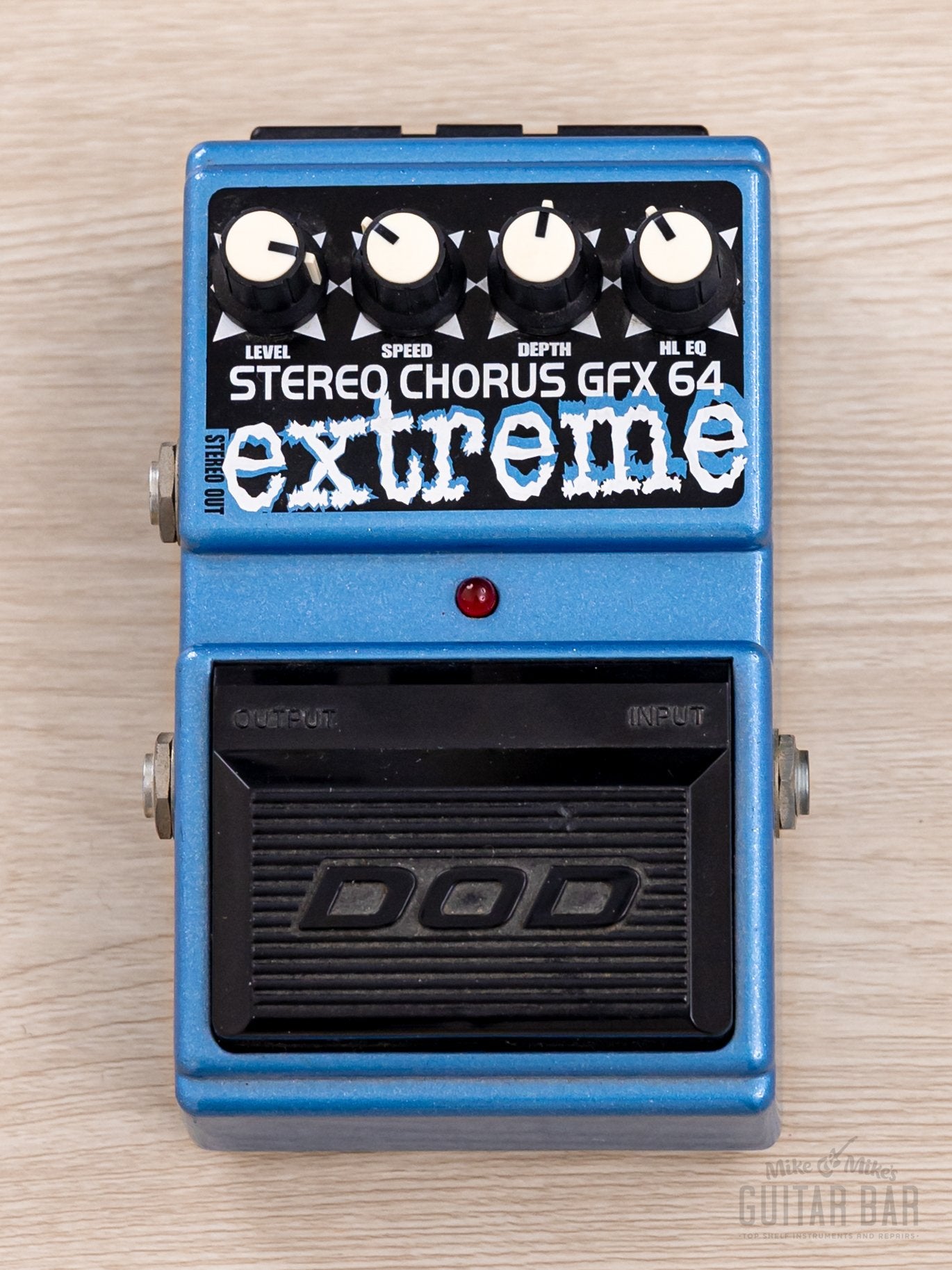 1990s DOD Extreme GFX64 Stereo Chorus Guitar Effects Pedal w/ Box, Paperwork