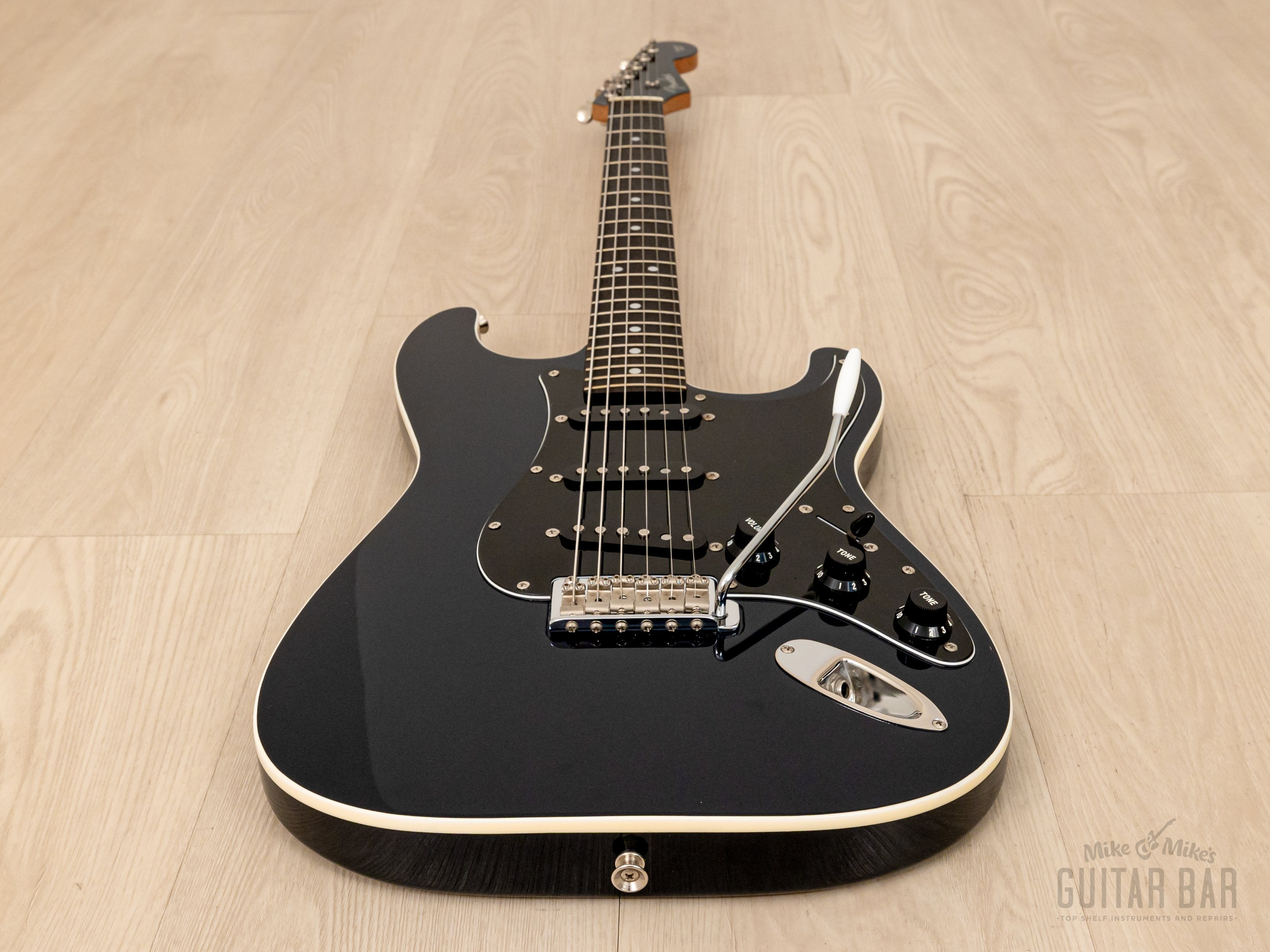 2015 Fender Aerodyne Stratocaster AST Gunmetal Blue Near-Mint, Japan M –  Mike & Mike's Guitar Bar