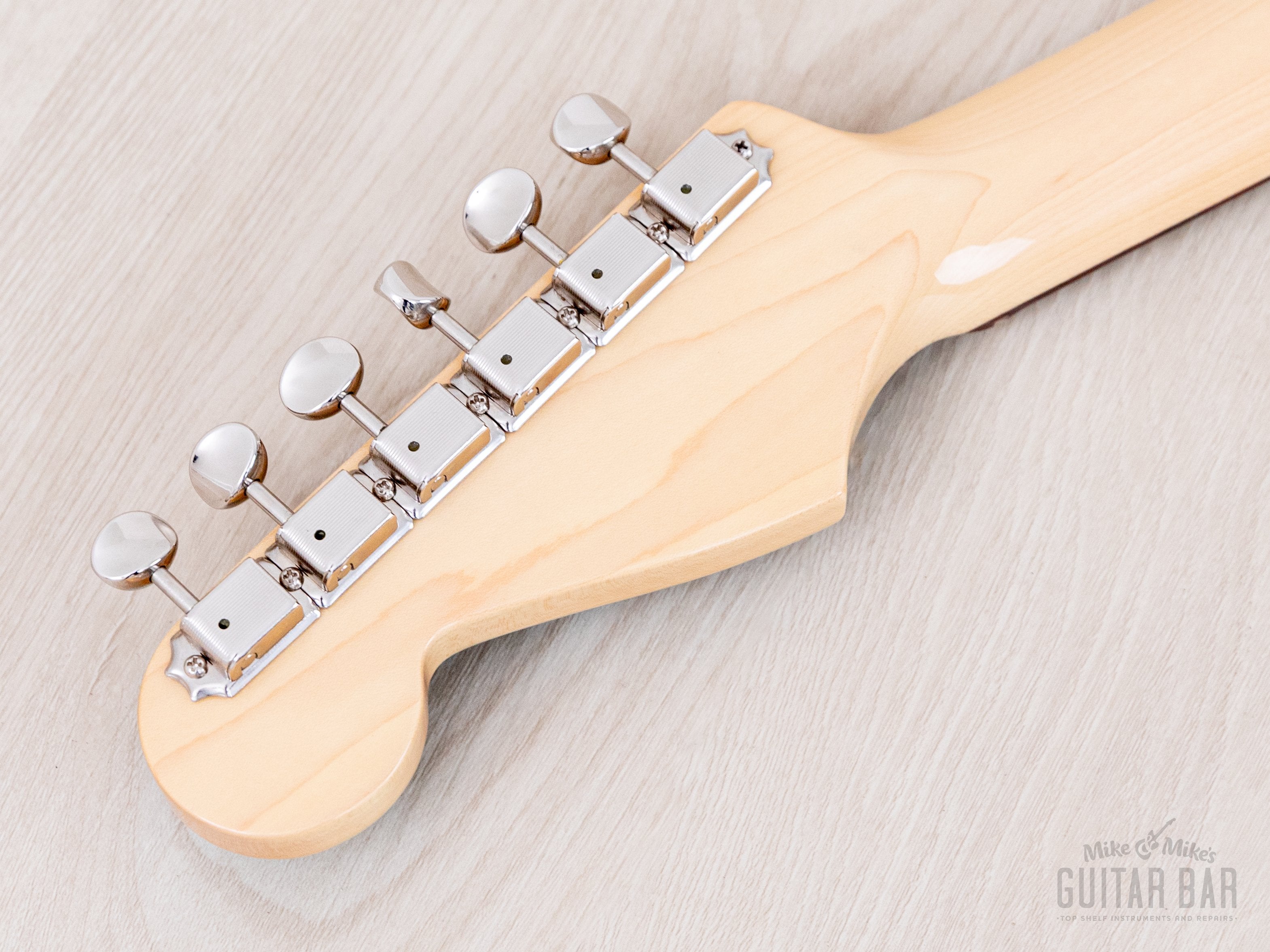 2012 Fender '62 Stratocaster ST62/ASH/MH Transparent Blue + Headstock