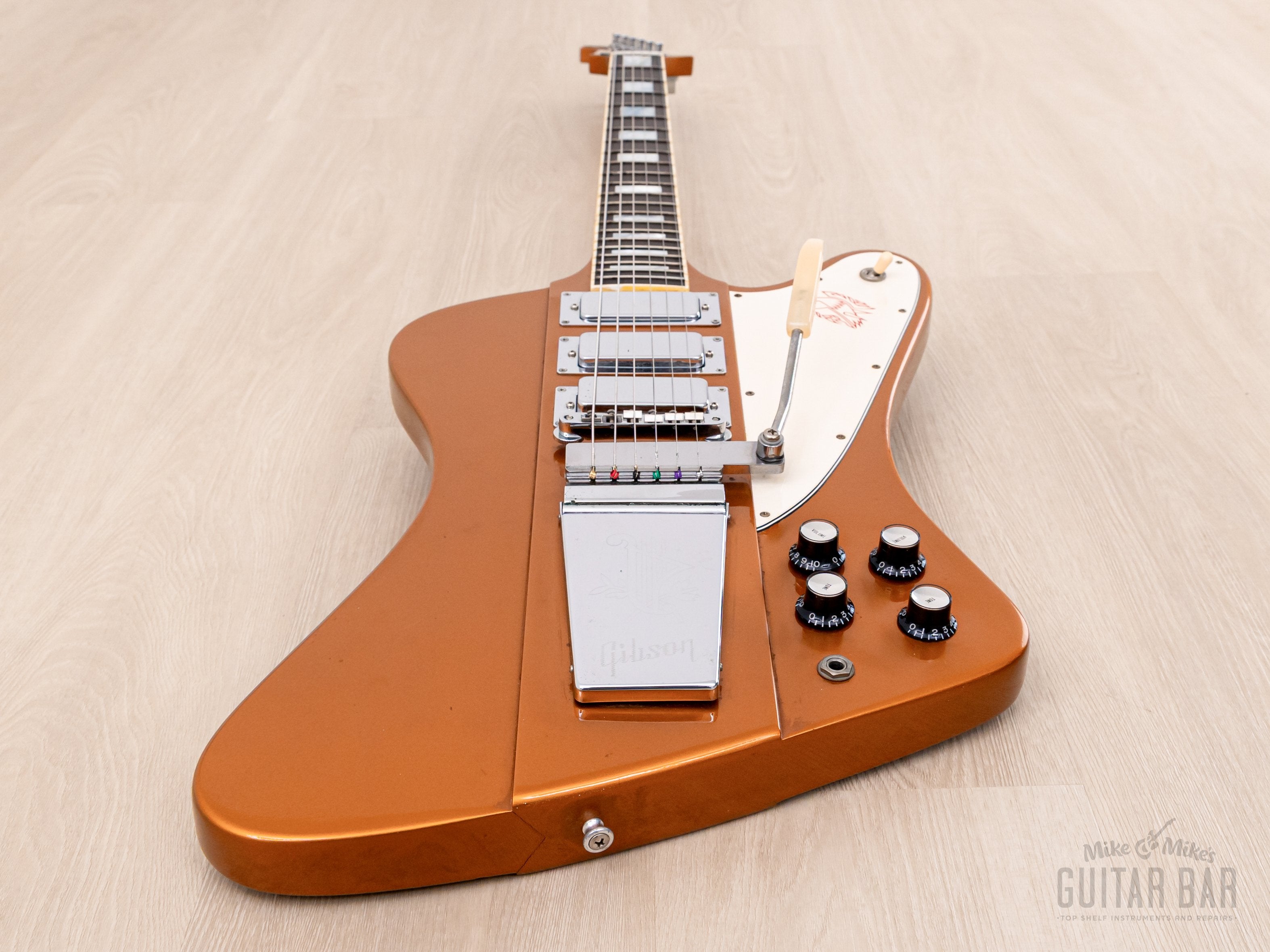 2002 Gibson Firebird VII Reverse Body Copper Near-Mint w/ Hangtags & Case, Yamano
