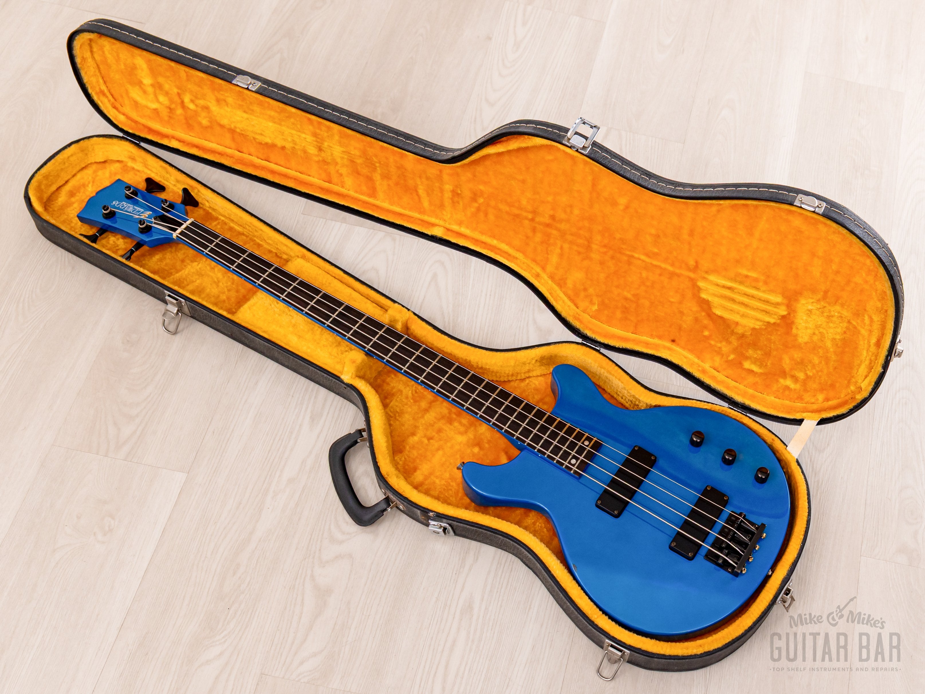 1990s Edwards by ESP Luna Sea J Signature E-J-78TV Aqua Blue w/ Case, Japan