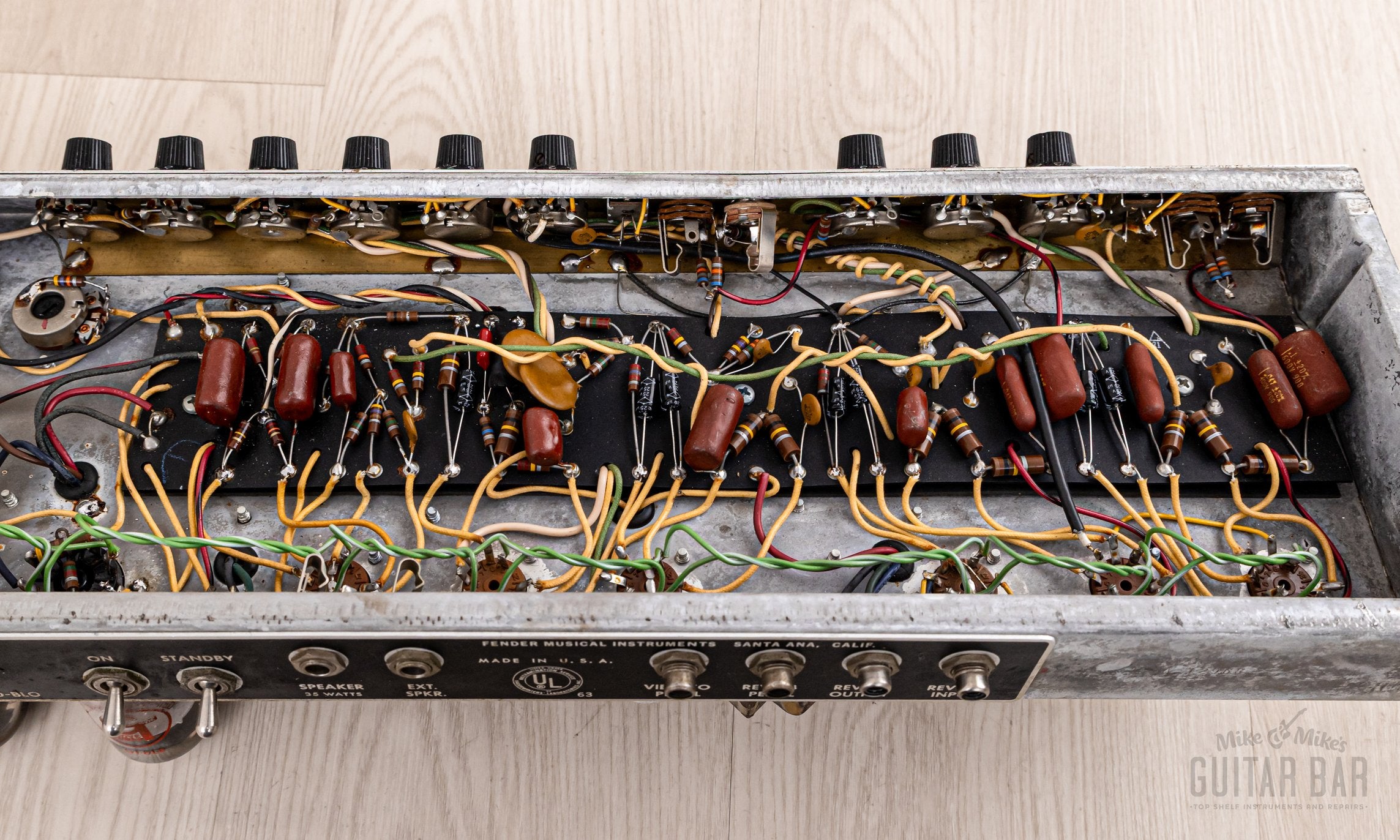 1969 Fender Vibrolux Reverb Drip Edge Vintage Tube Amp 2x10 Oxford w/ AA864 Circuit