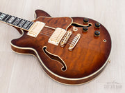 Ibanez AM200 top and side, low angle