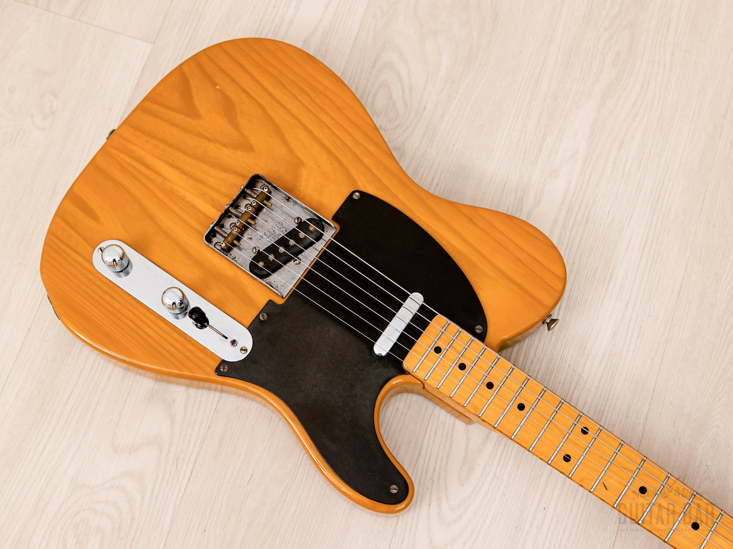 1985 Fender Telecaster '52 Vintage Reissue TL52-95 Lacquer Finish w/ American Vintage Pickups, Japan MIJ Fujigen