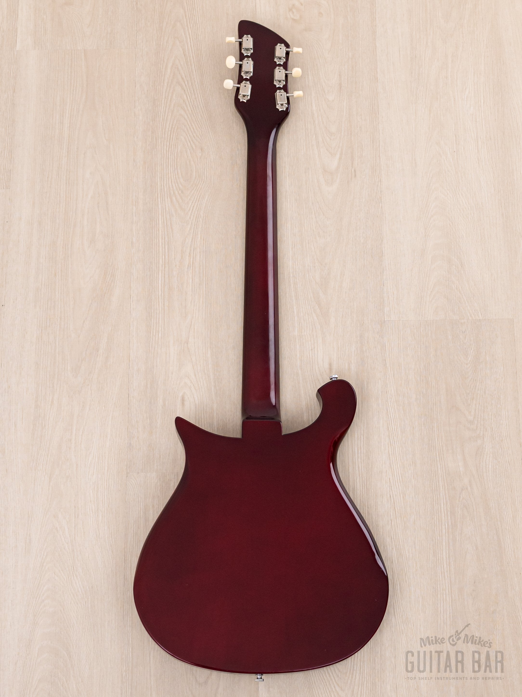 1999 Rickenbacker 425V63 Limited Edition Vintage Reissue Burgundyglo w/ Toaster Top, Case