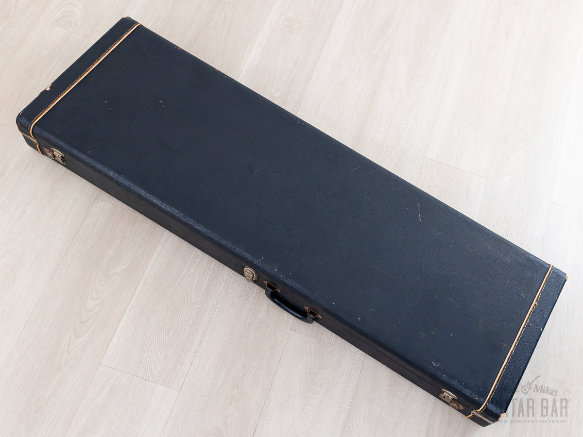 Black tolex hardshell case, standing