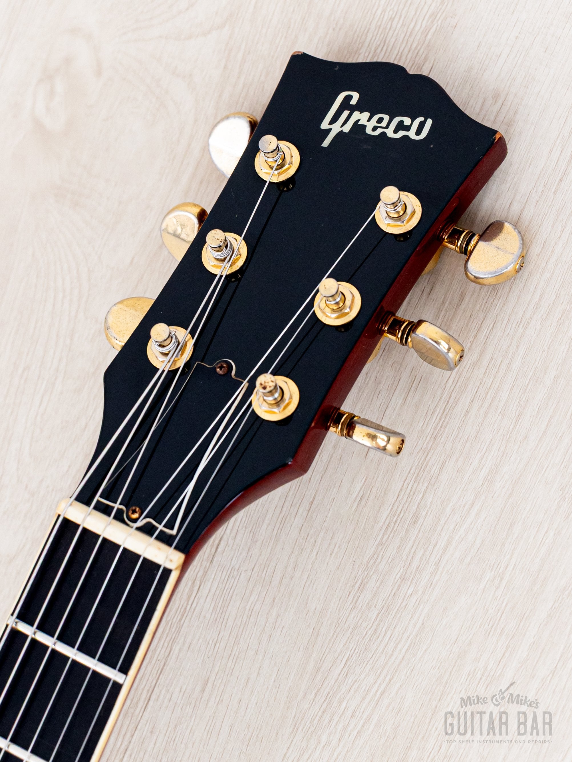 1985 Greco Mint Collection EG59-240 Burst Standard Carved Top w/ Dry H