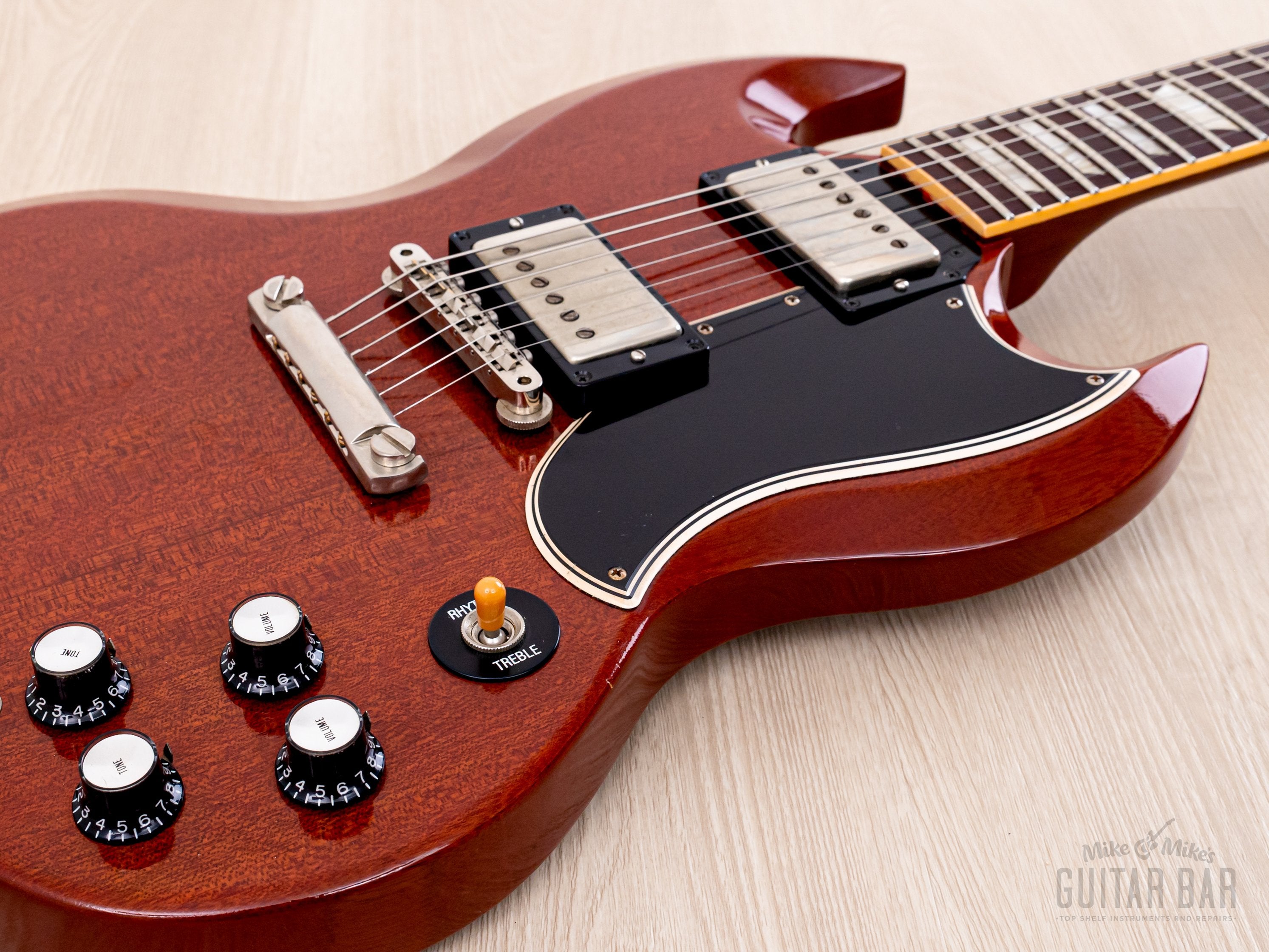 2008 Gibson Custom Shop Historic VOS ‘61 Les Paul SG Standard Heritage Cherry w/ Duncan Antiquity PAFs, Case & COA