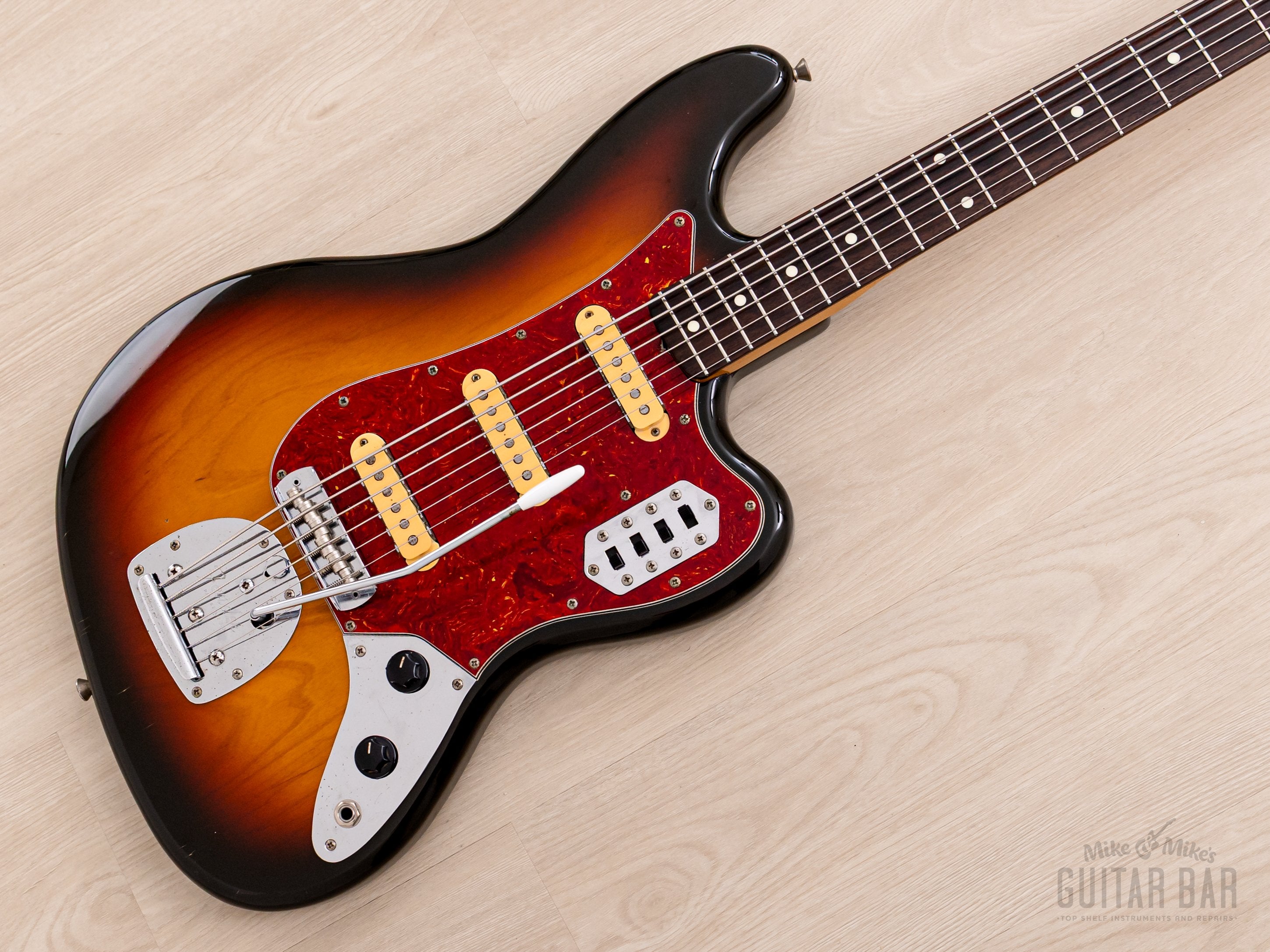 1992 Fender Custom Edition Bass VI Sunburst, 100% Original, Japan MIJ Fujigen