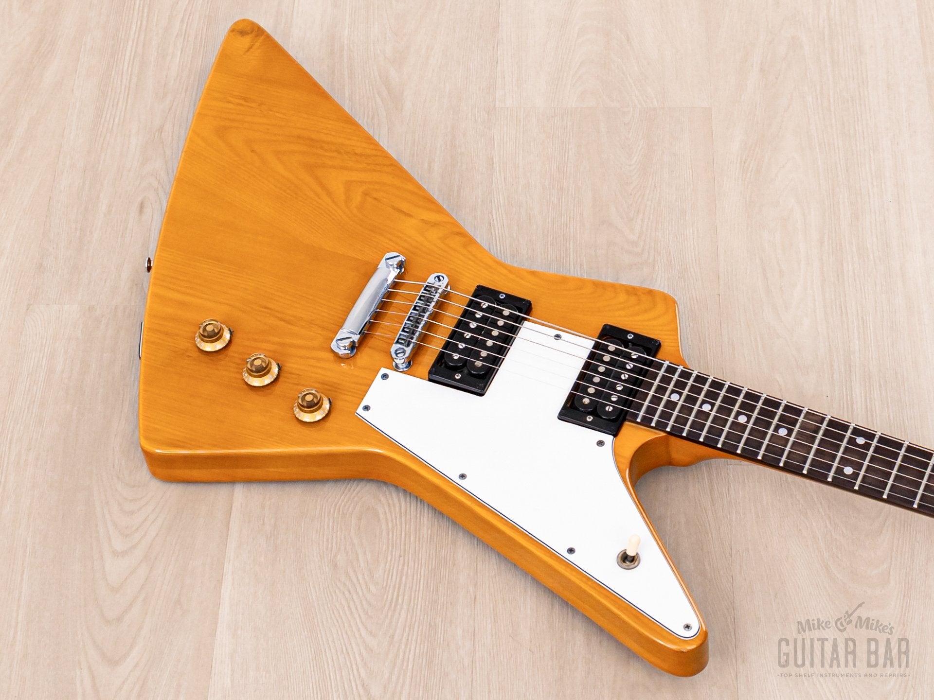 1978 Greco EX800 Explorer Vintage Electric Guitar, Destroyer