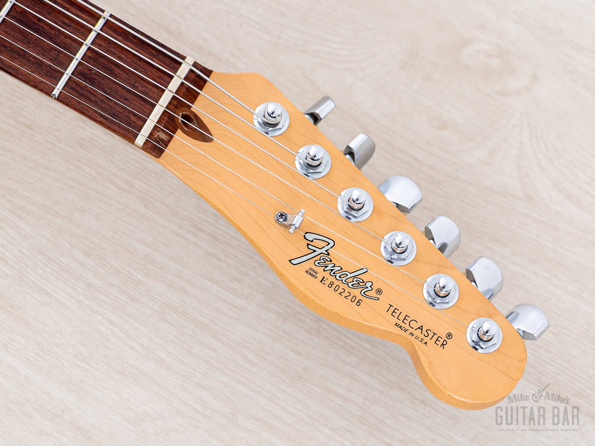 1988 Fender American Standard Telecaster Vintage White, headstock front