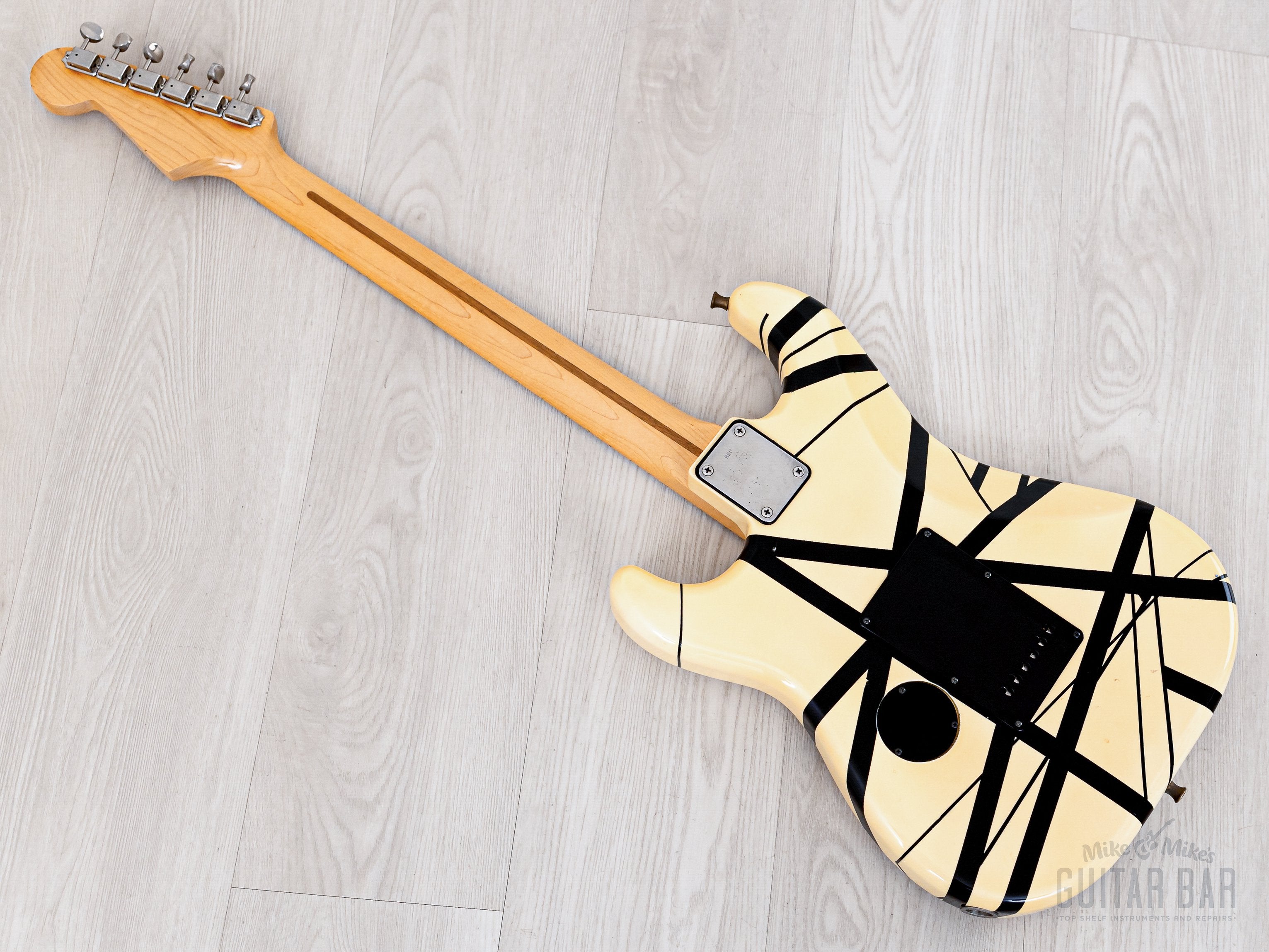 ESP Custom Shop “Kohji” Superstrat Striped EVH-Style Eruption w/ DiMar