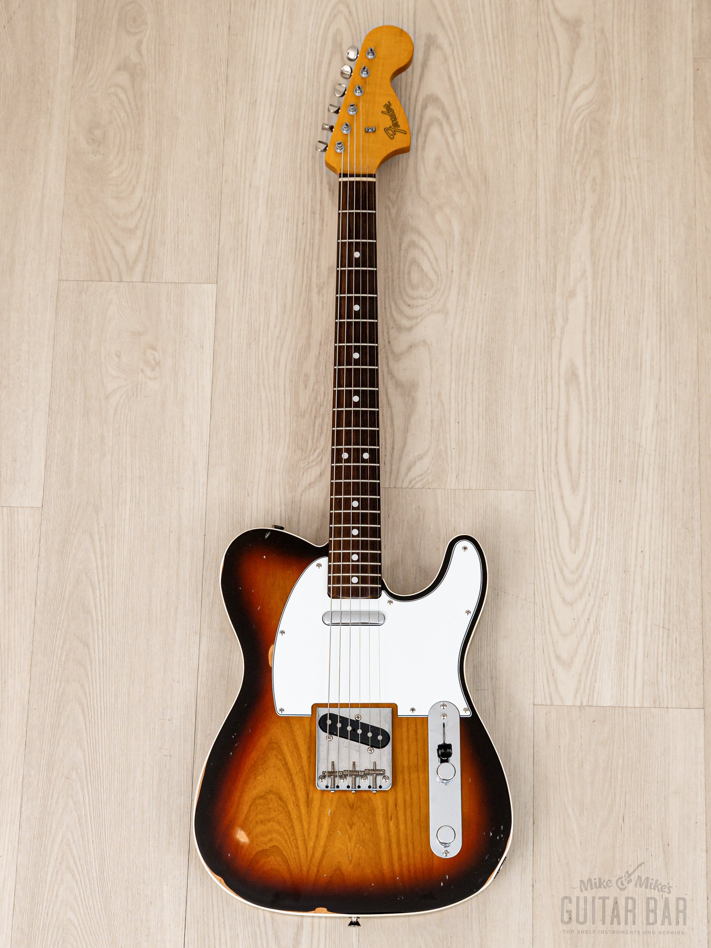 2011 Fender Order Made Telecaster Custom TL62B-67 Non-Catalog w/ Strat Headstock, Japan MIJ