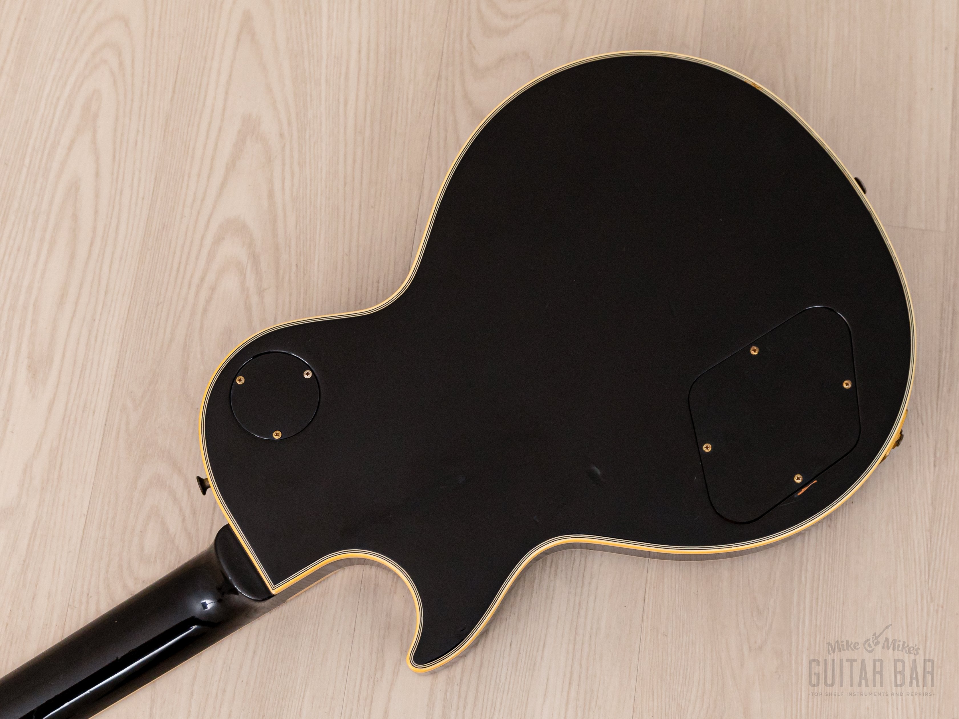 1989 Orville by Gibson Les Paul Custom LPC-EB Black Beauty w/ USA Bill Lawrence Humbuckers
