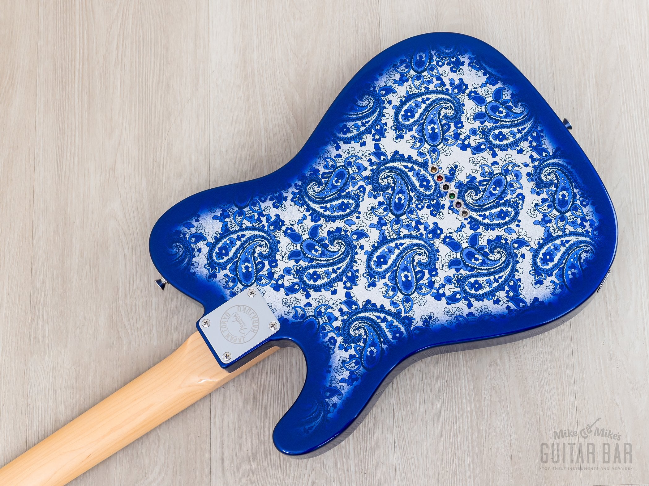 2025 Fender Limited Telecaster Indigo Paisley, Mint w/ Hangtags, Japan