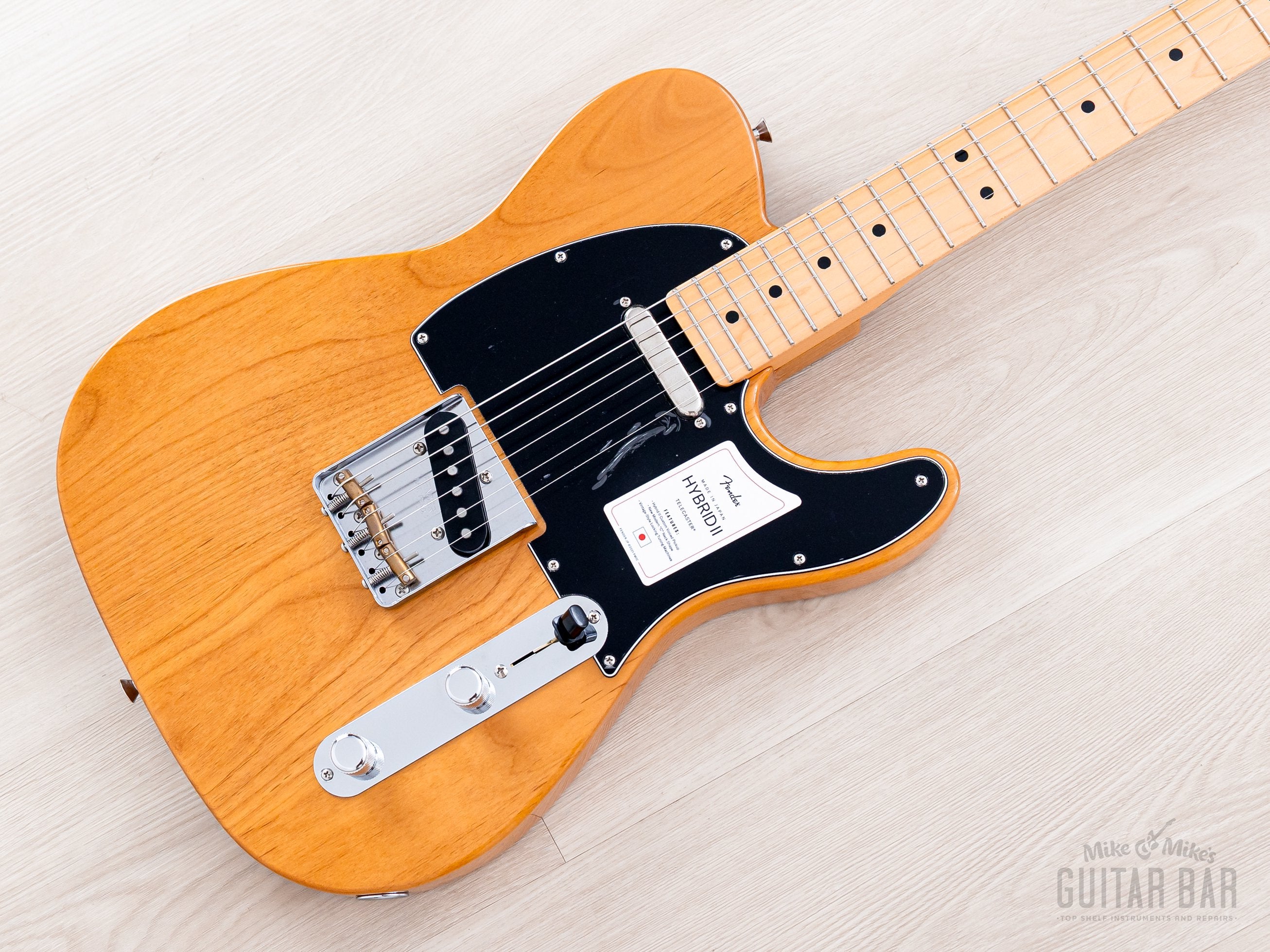 2023 Fender Hybrid II Telecaster Vintage Natural, Mint w/ Hangtags, Ja