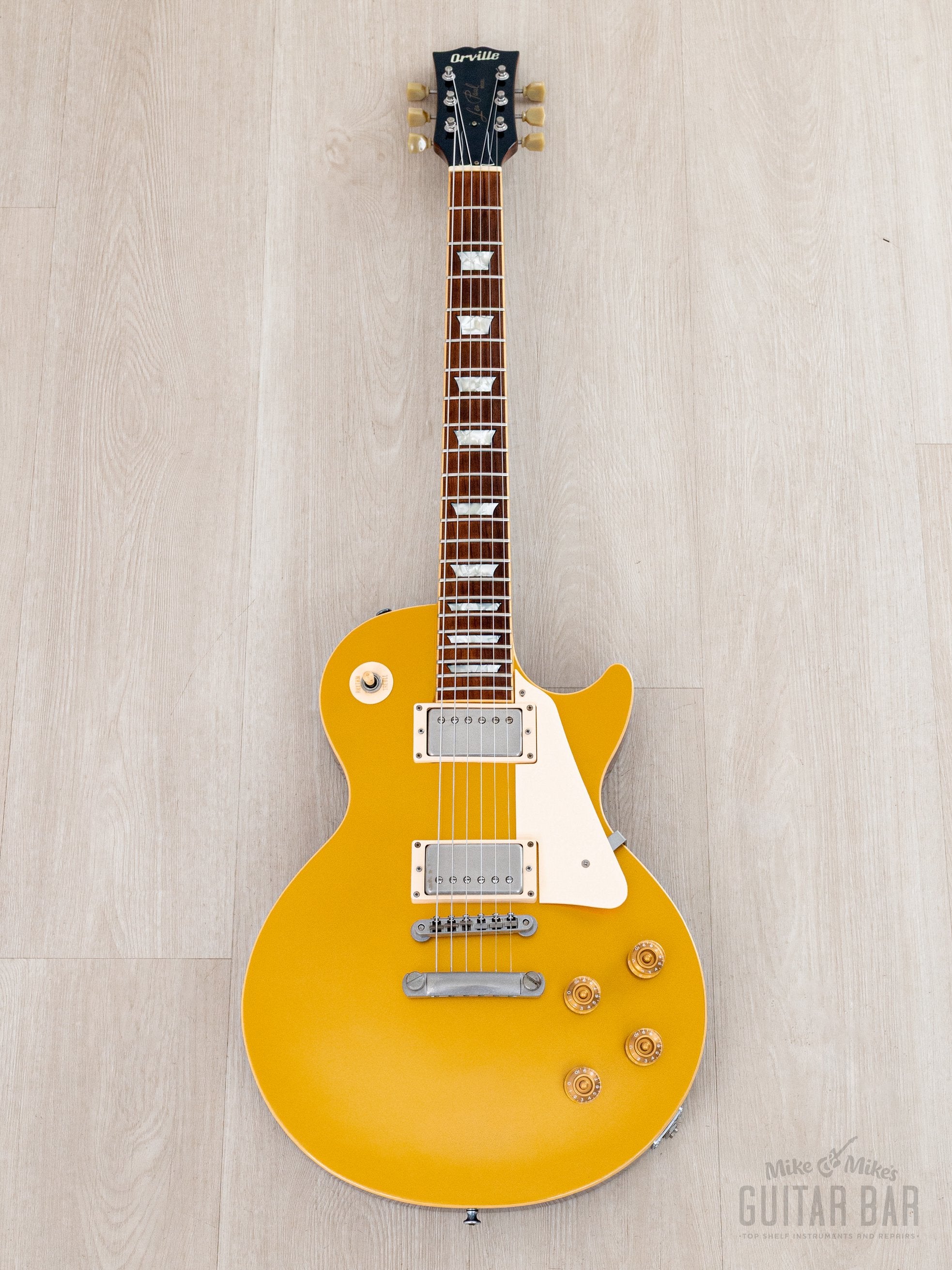 1998 Orville Les Paul Standard LPS-75 Goldtop 100% Original w/ Case, J