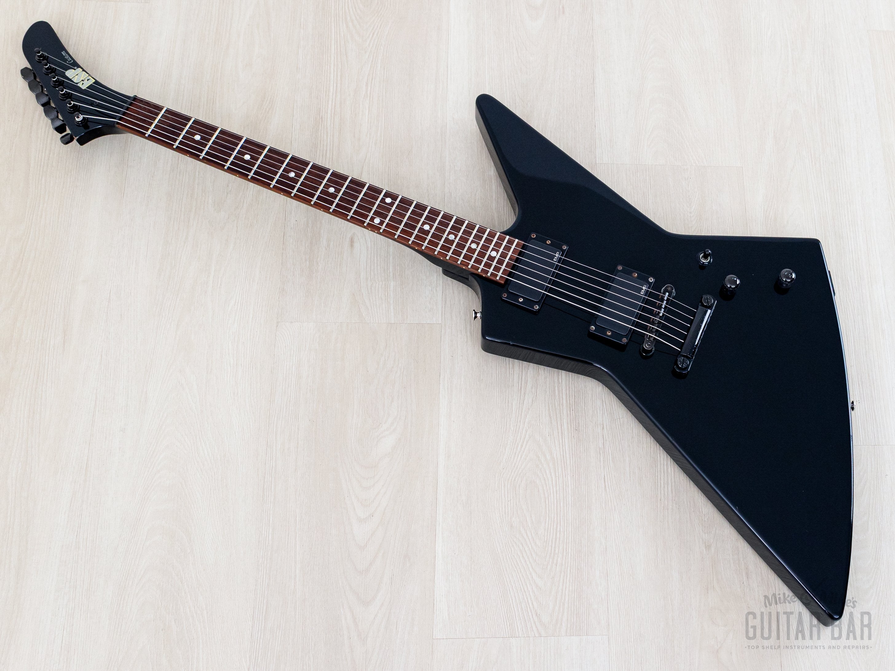 1998 ESP Custom EXP Explorer Black w/ EMG 81 w/ Case