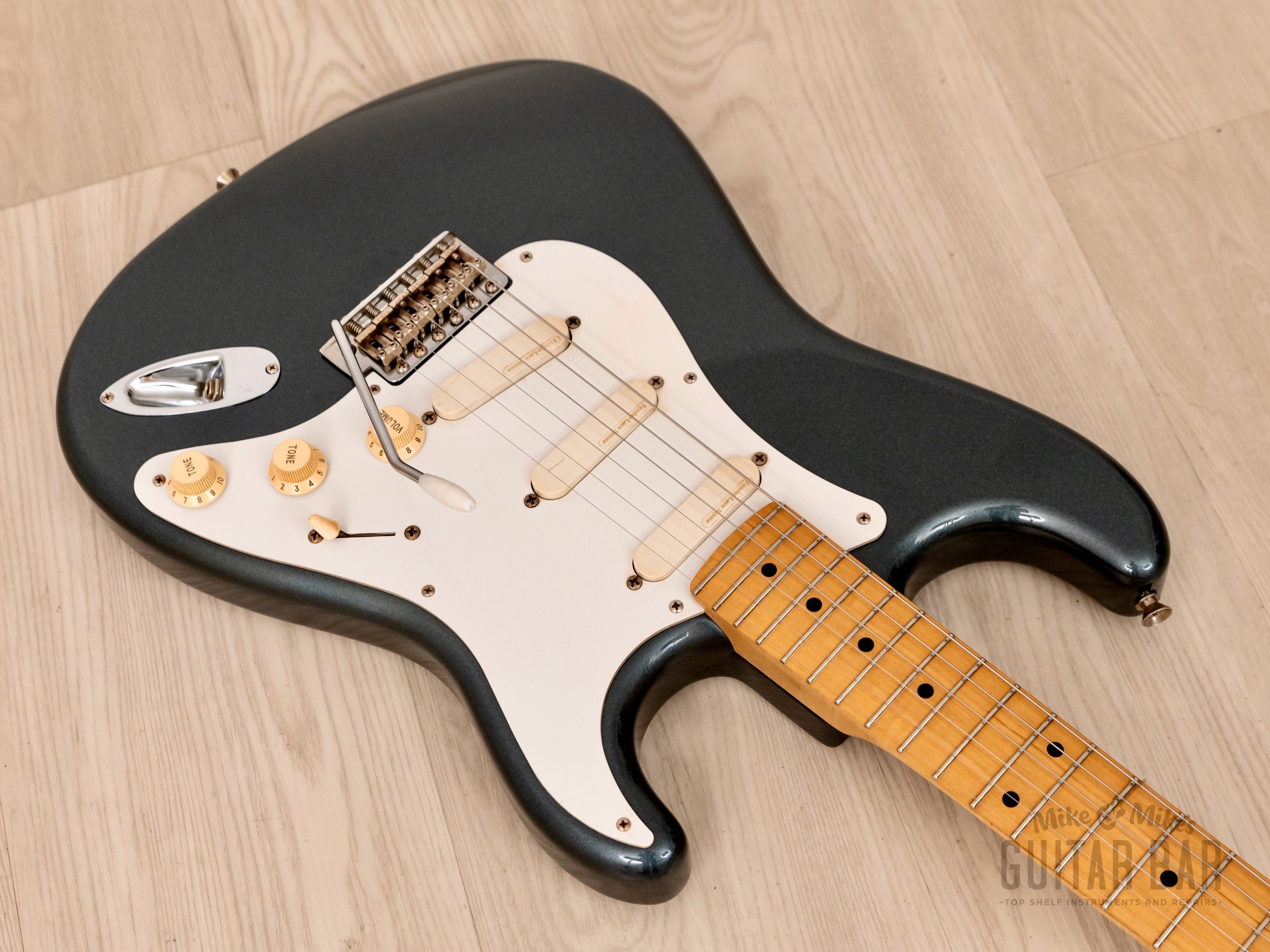 2008 Fender Stratocaster '54 Vintage Reissue ST54-LS Gunmetal Blue 