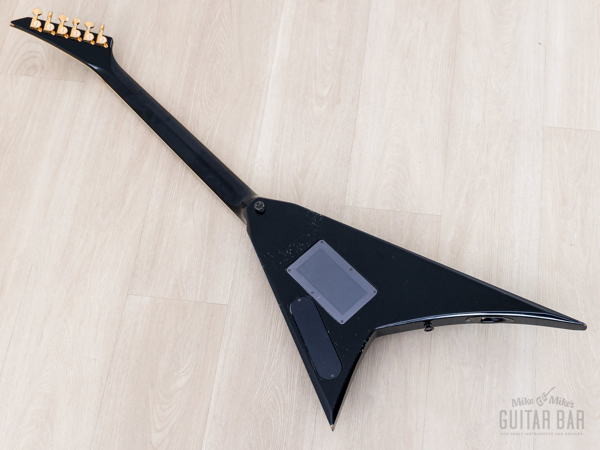1991 Grover Jackson Dan Spitz Rhoads V back diagonal view
