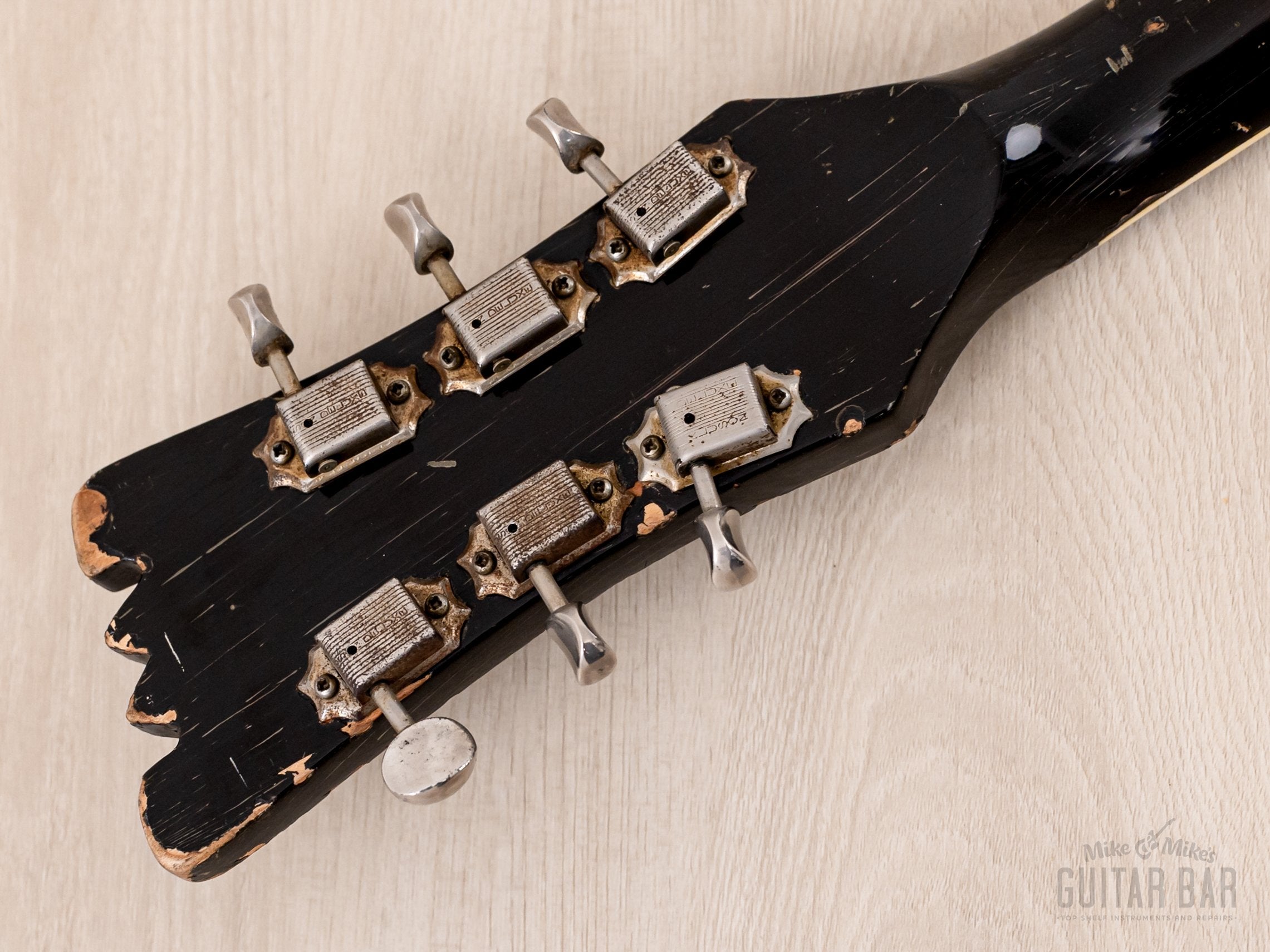 1964 Mosrite Ventures Model Vintage Guitar Red Sunburst w/ Vibramute,